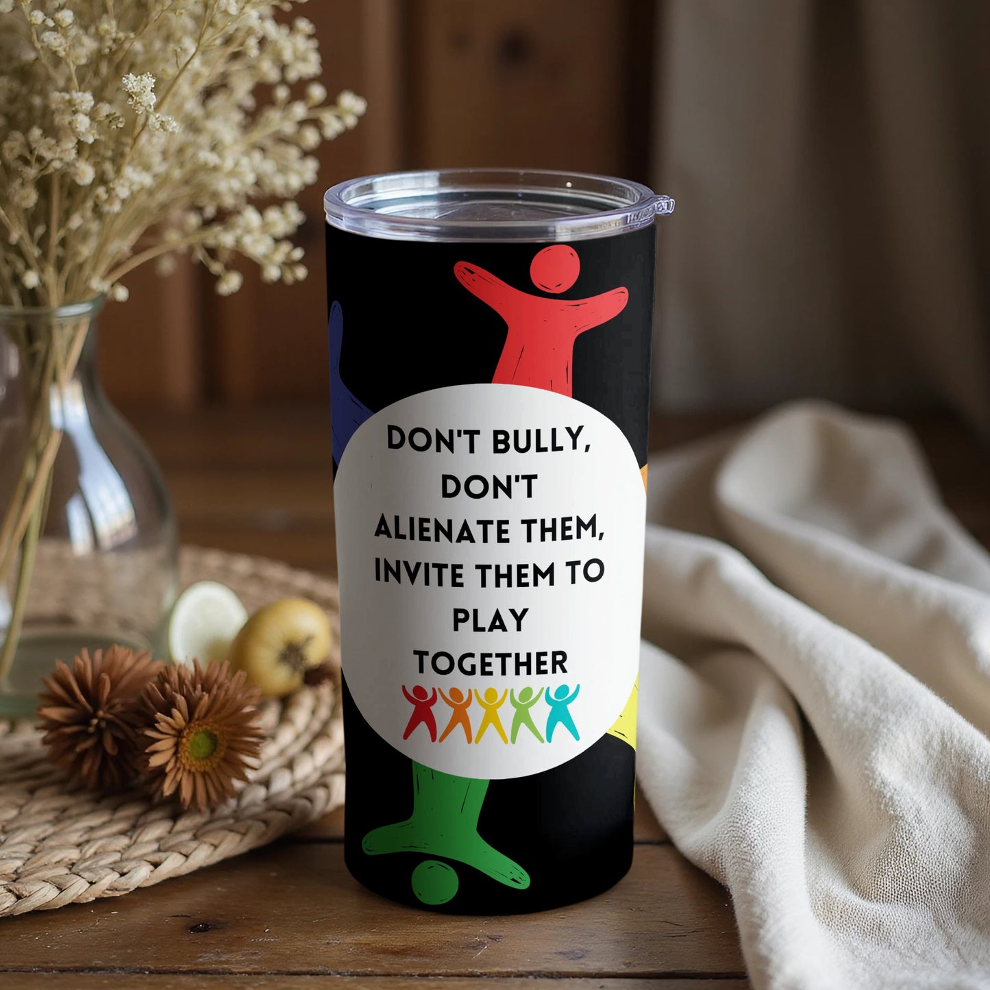 Invite Them to Play Together Unique Tumbler