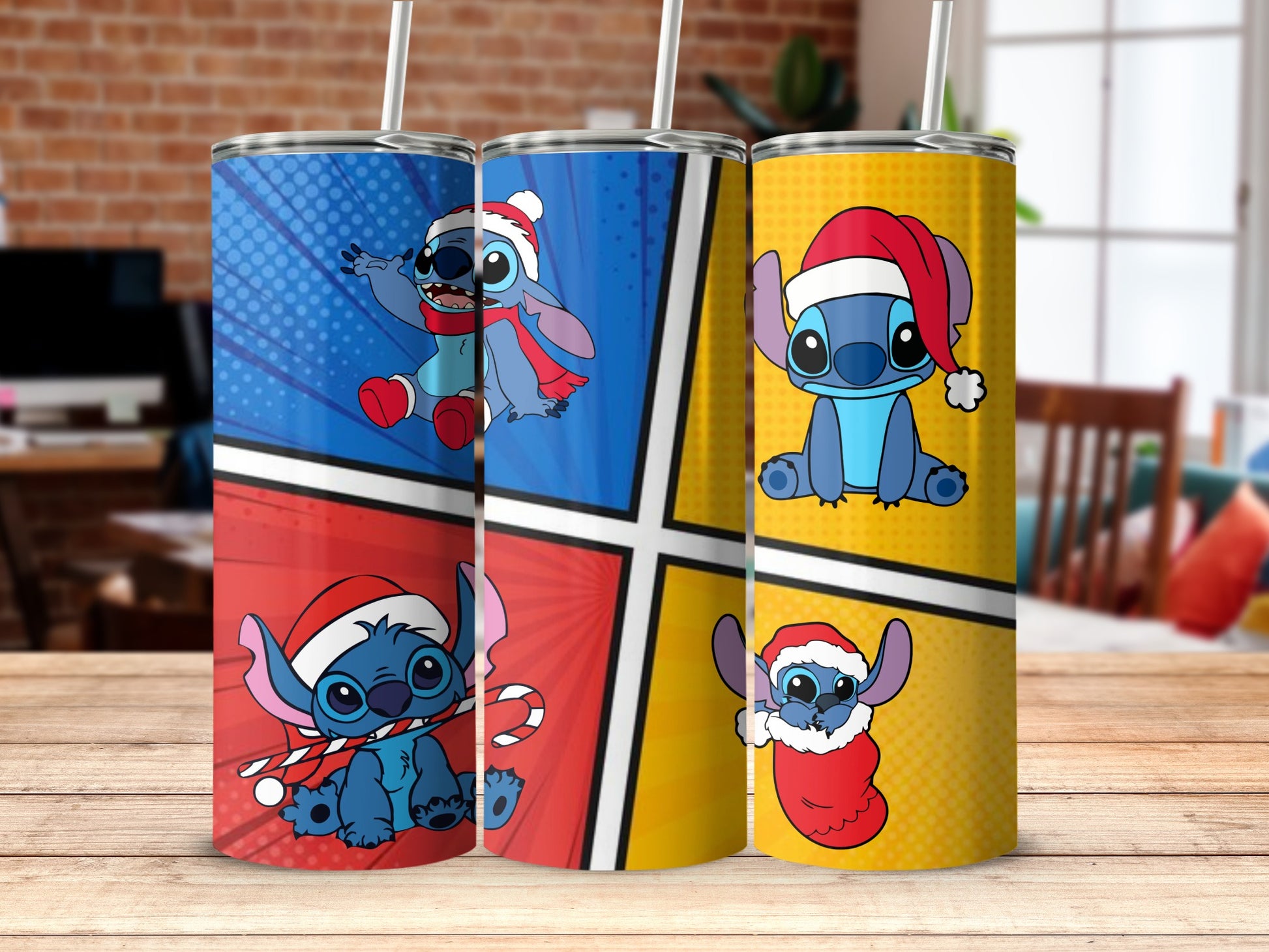 Cute Cartoon Character Christmas Themed Drinkware