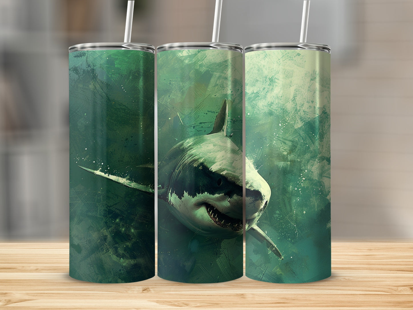 Great White Shark Underwater Ocean Depths Art Product type
Shark, Great White Shark, Ocean, Marine Life, Underwater, Predator, Aquatic Art, Green Theme, Teal Hues, Wildlife, Animal Design, Sea Creature, Deep Sea, Hunter, Jaws, Teeth, Formidable, Wild Animal, Powerful Design, Artistic Render