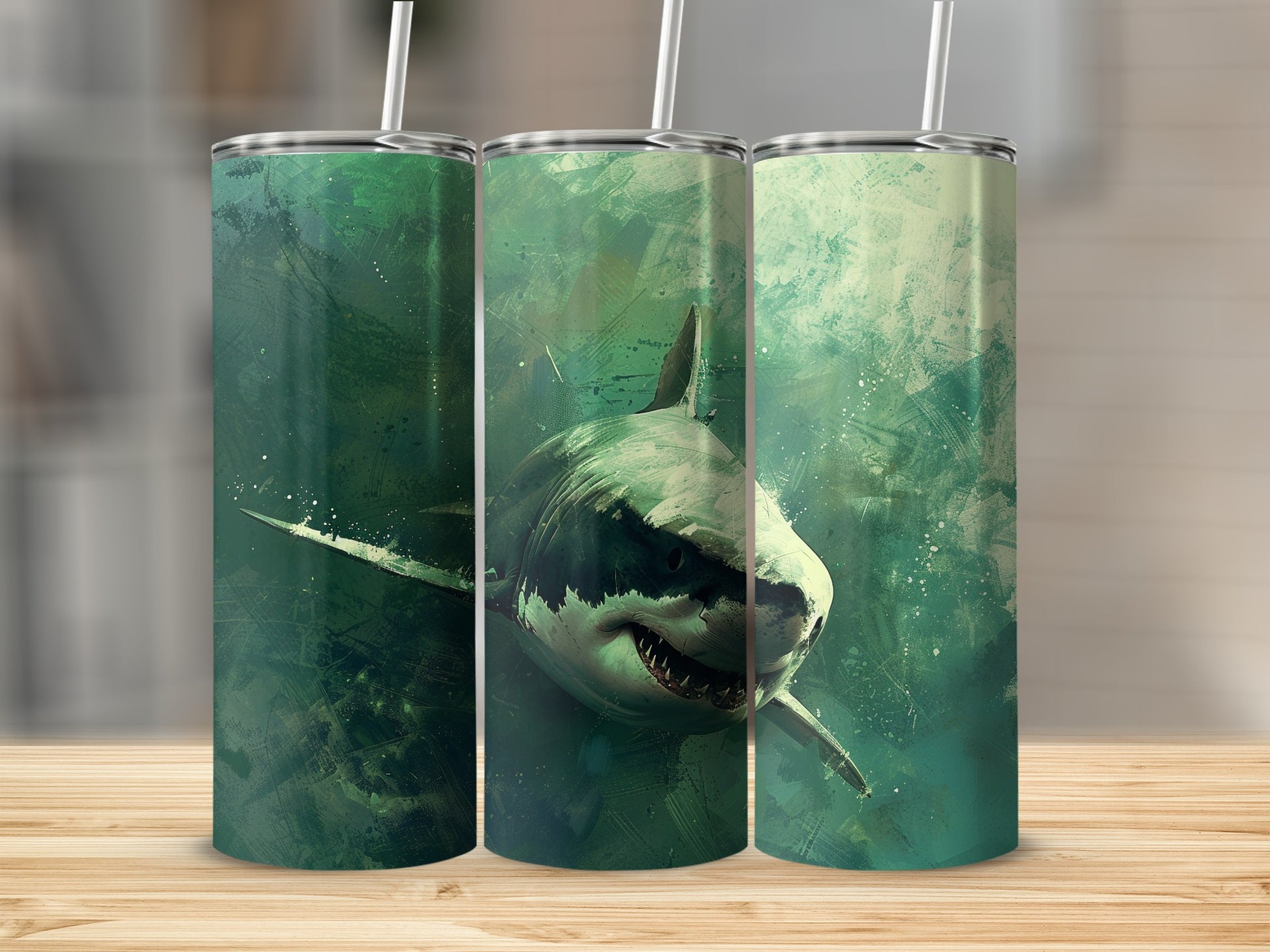 Great White Shark Underwater Ocean Depths Art Product type
Shark, Great White Shark, Ocean, Marine Life, Underwater, Predator, Aquatic Art, Green Theme, Teal Hues, Wildlife, Animal Design, Sea Creature, Deep Sea, Hunter, Jaws, Teeth, Formidable, Wild Animal, Powerful Design, Artistic Render