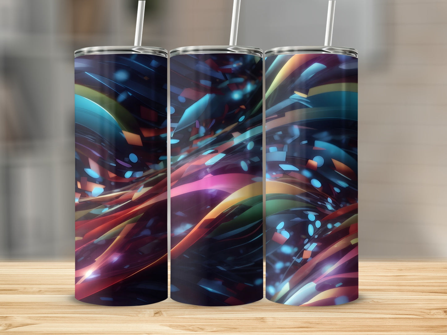 Vibrant Glowing Abstract Dynamic Energy Lines product type