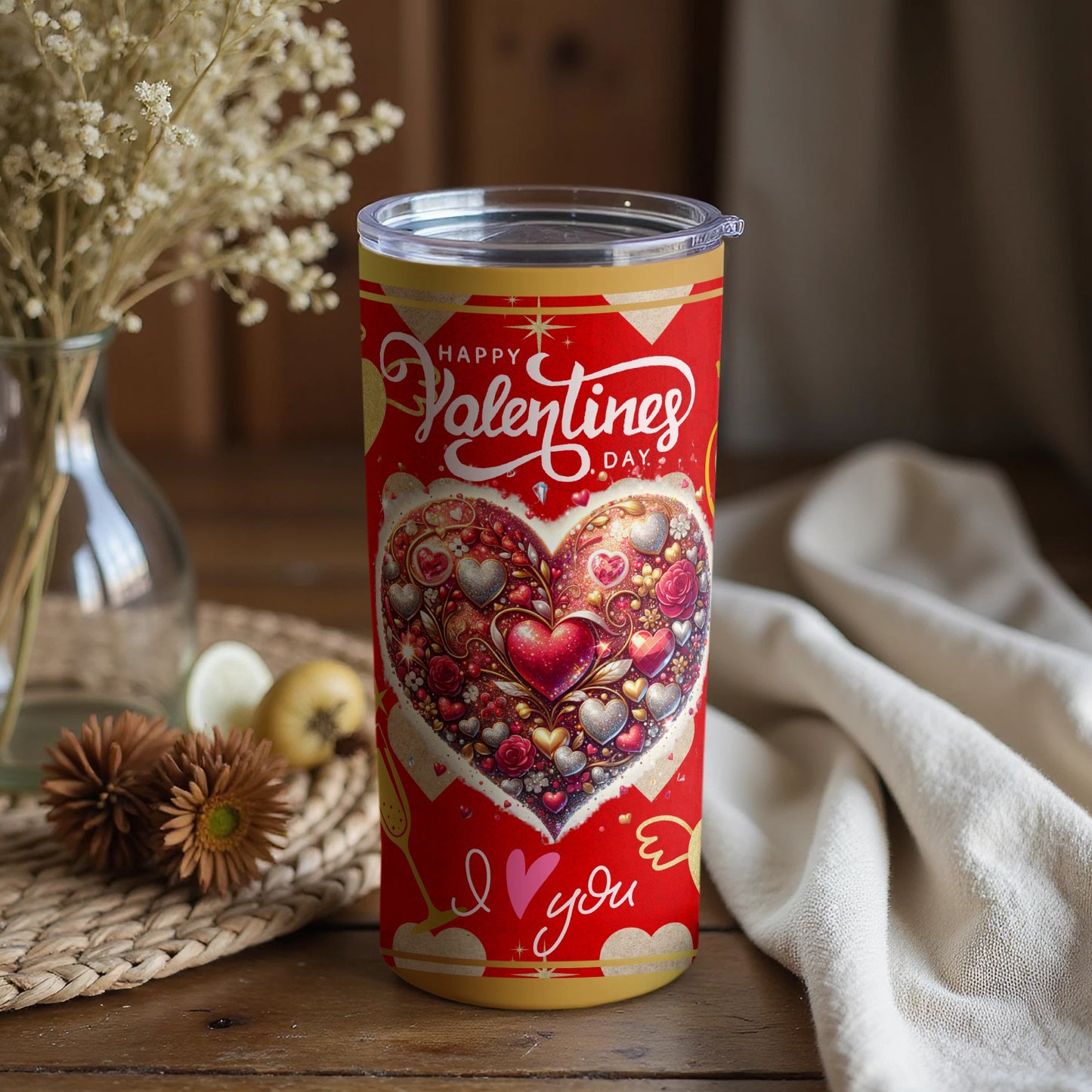 Happy Valentine's Day I Love You Tumbler product