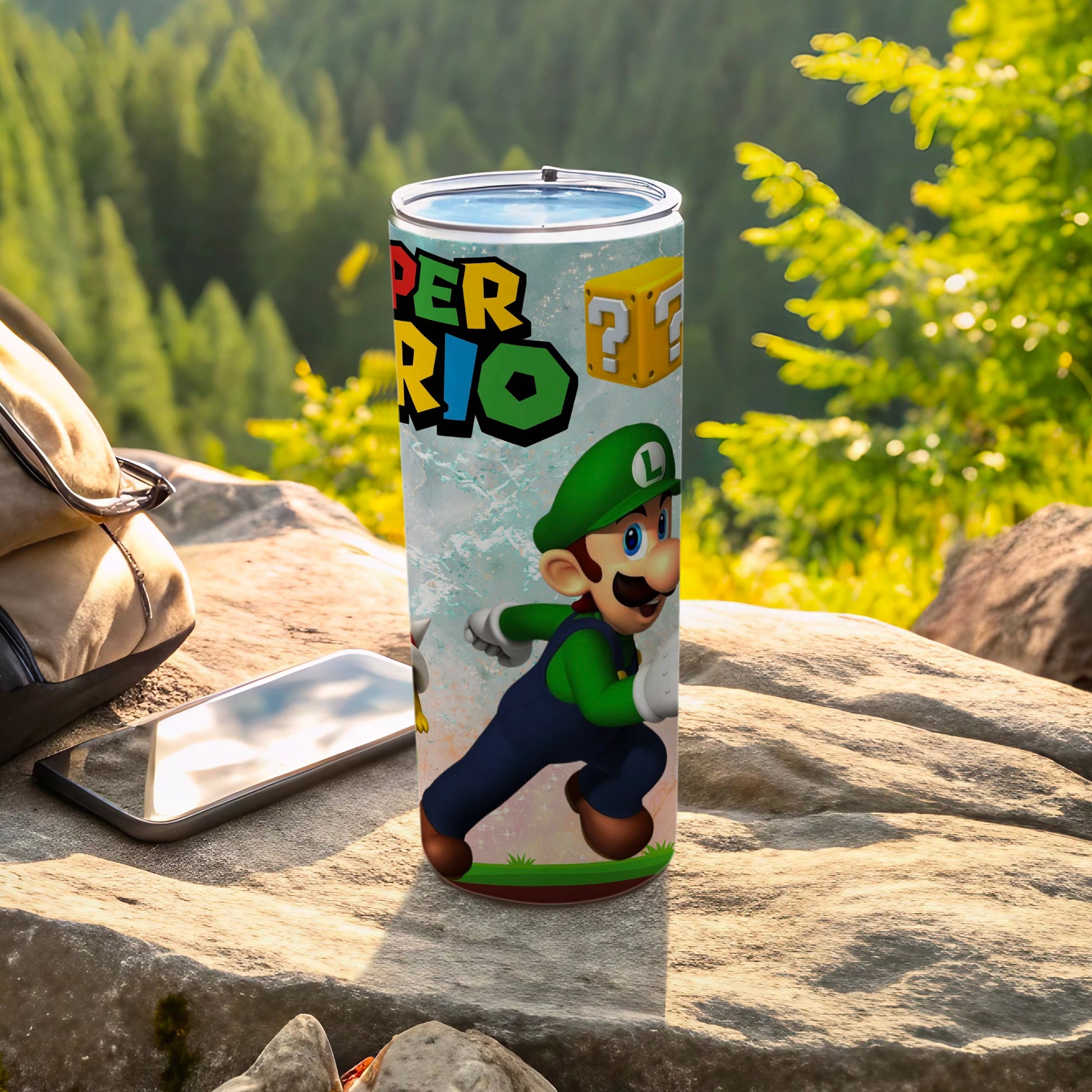 Super Mario Themed Tumbler for Kids and Fans