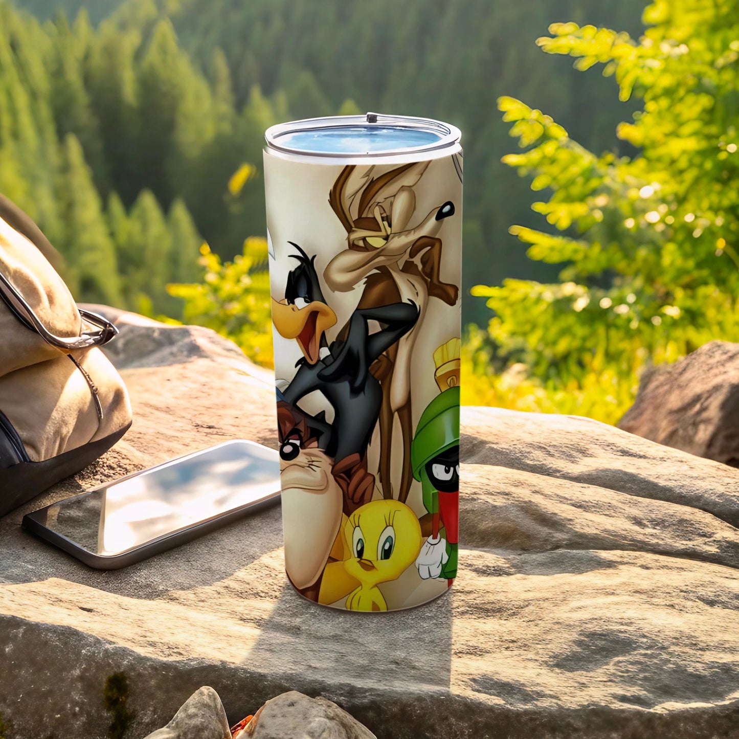 Looney Tunes Characters Outdoor Print Tumbler