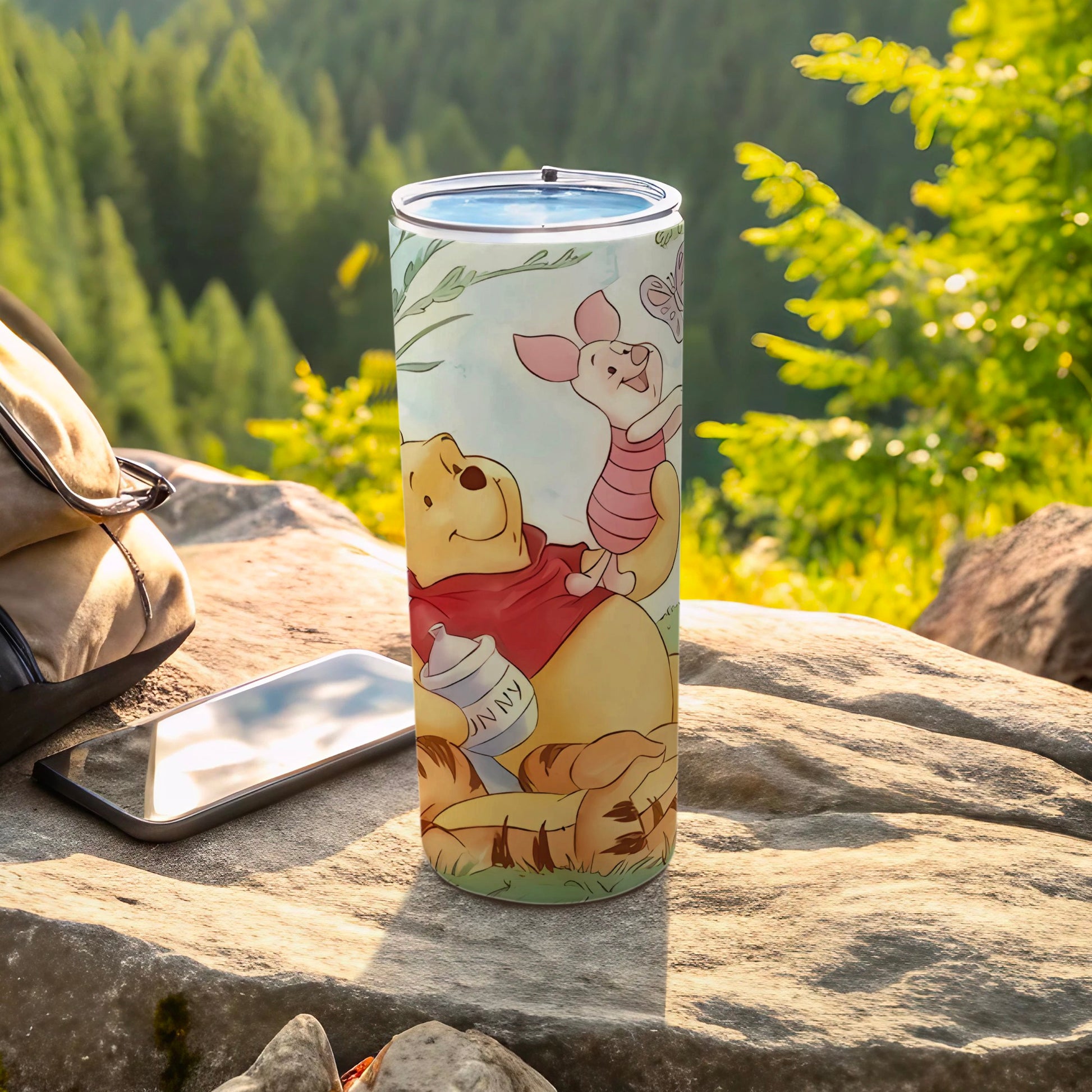 Winnie the Pooh and Piglet Insulated Tumbler