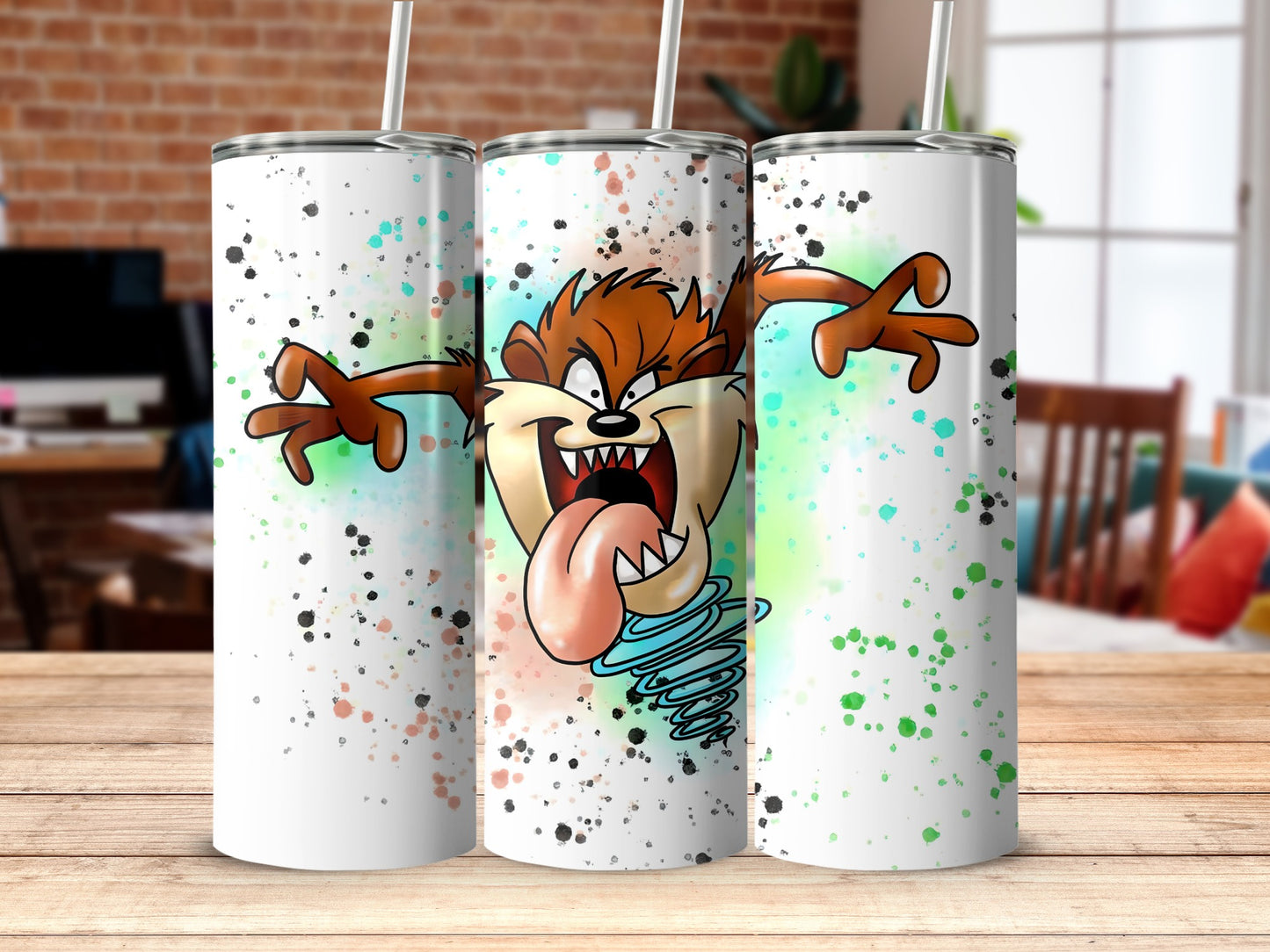 Animated Character Fun Tumbler for Energetic Beverages