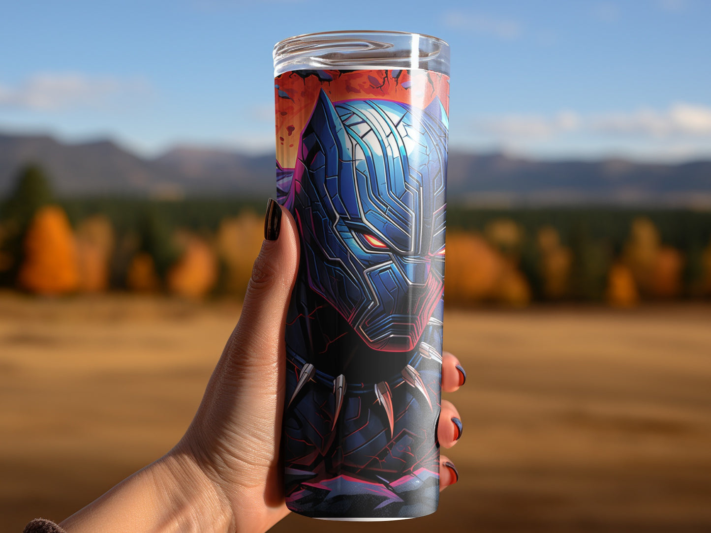 Marvel Superhero Themed Coffee Tumbler Drinkware