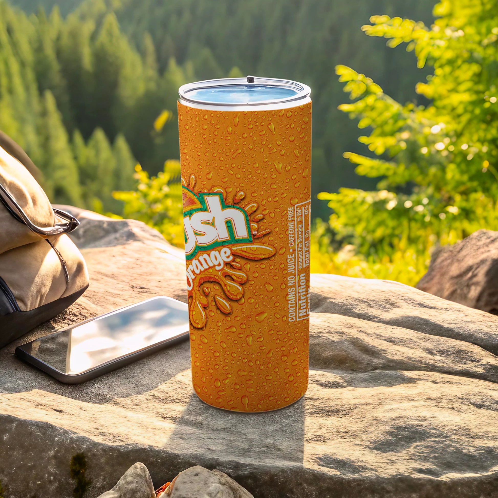 Crush Orange Caffeine Free No Juice Tumbler product type