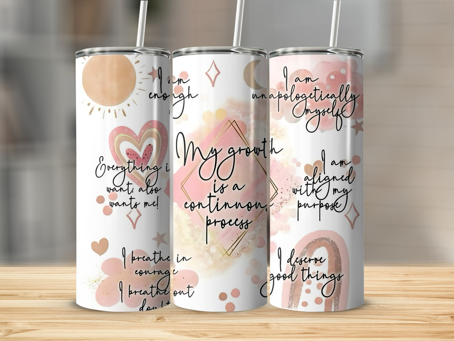 Inspirational Growth Continuous Process Tumbler
