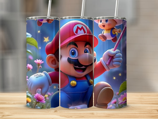 Colorful Cartoon Character Design Tumbler Cup