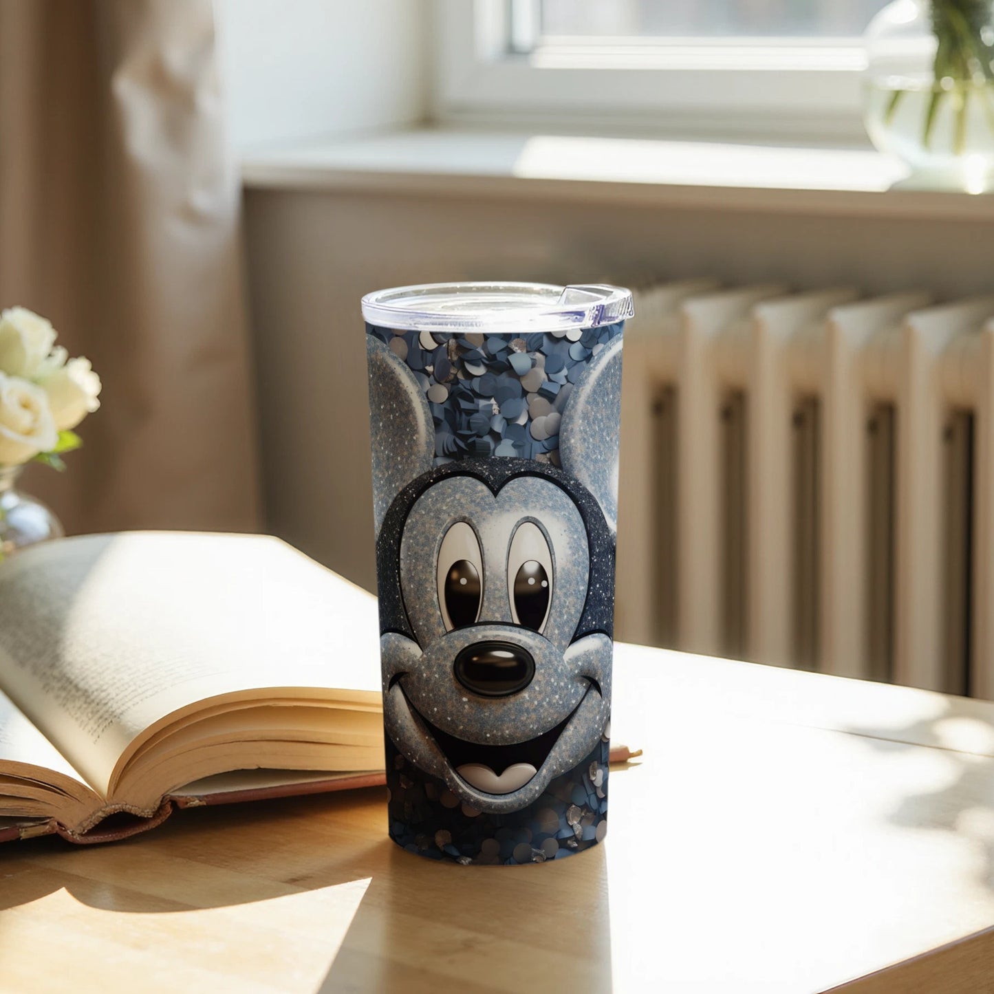 Stylish Cartoon Character Insulated Beverage Tumbler