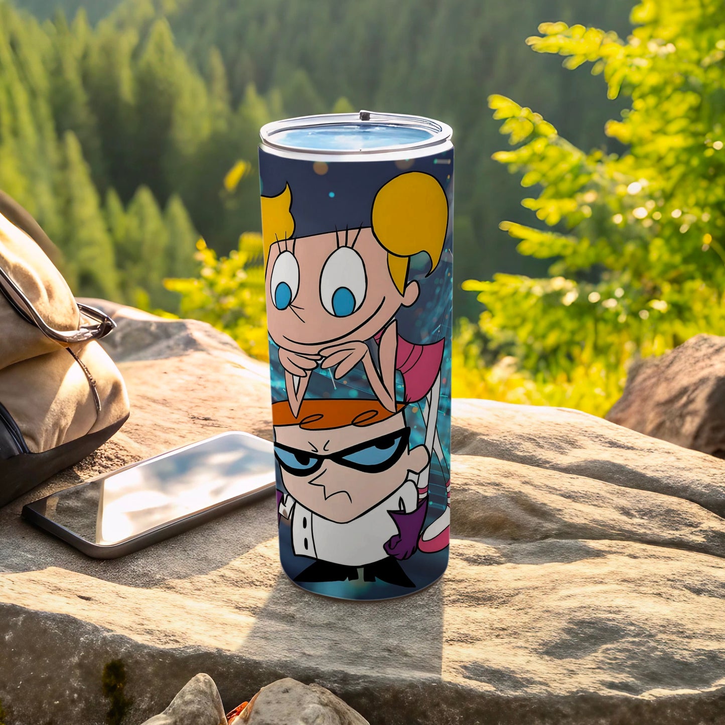 Dexter and Dee Dee Adventure Tumbler Cup
