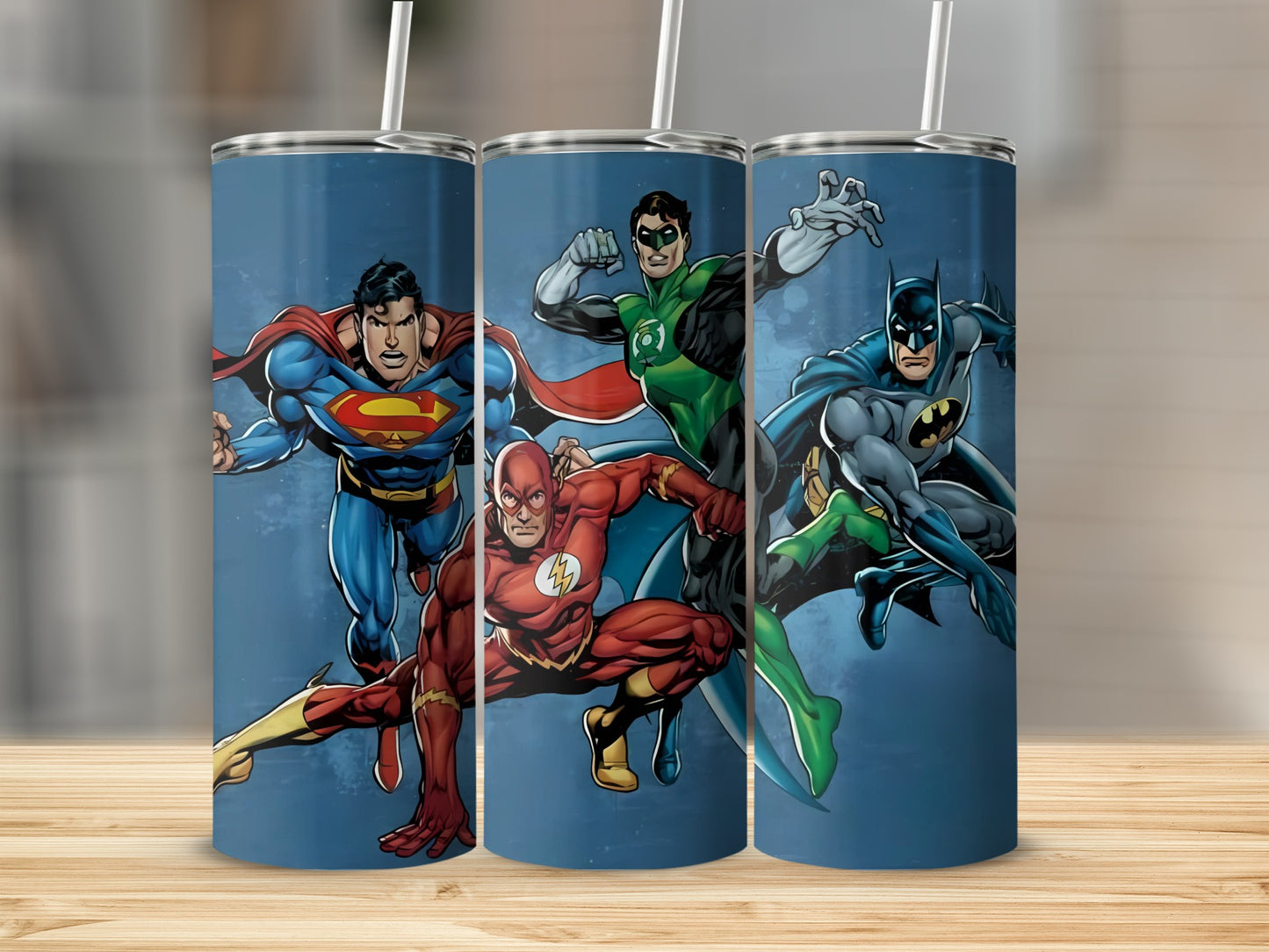 Justice League Superheroes Insulated Tumbler Cup