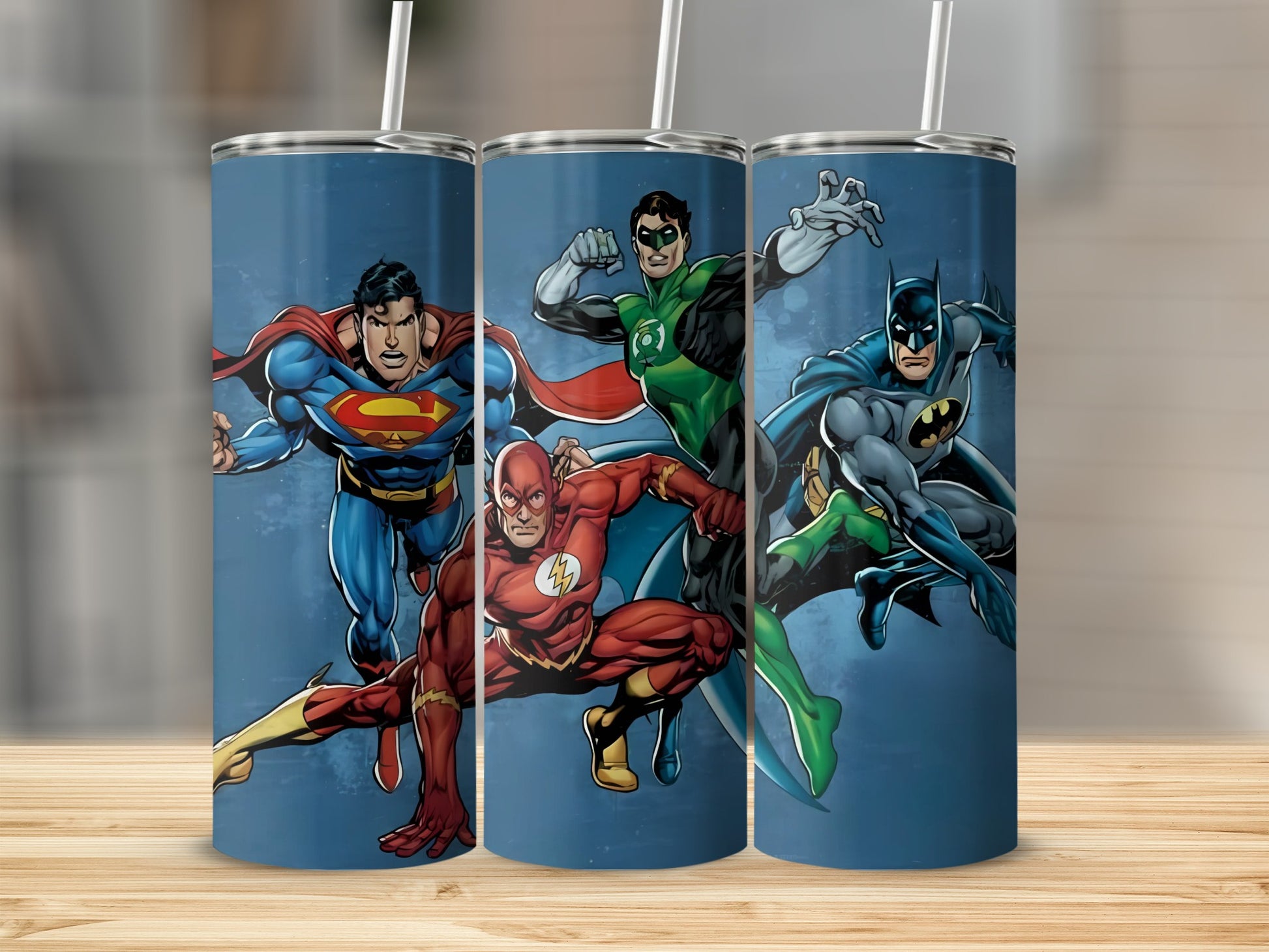 Justice League Superheroes Insulated Tumbler Cup