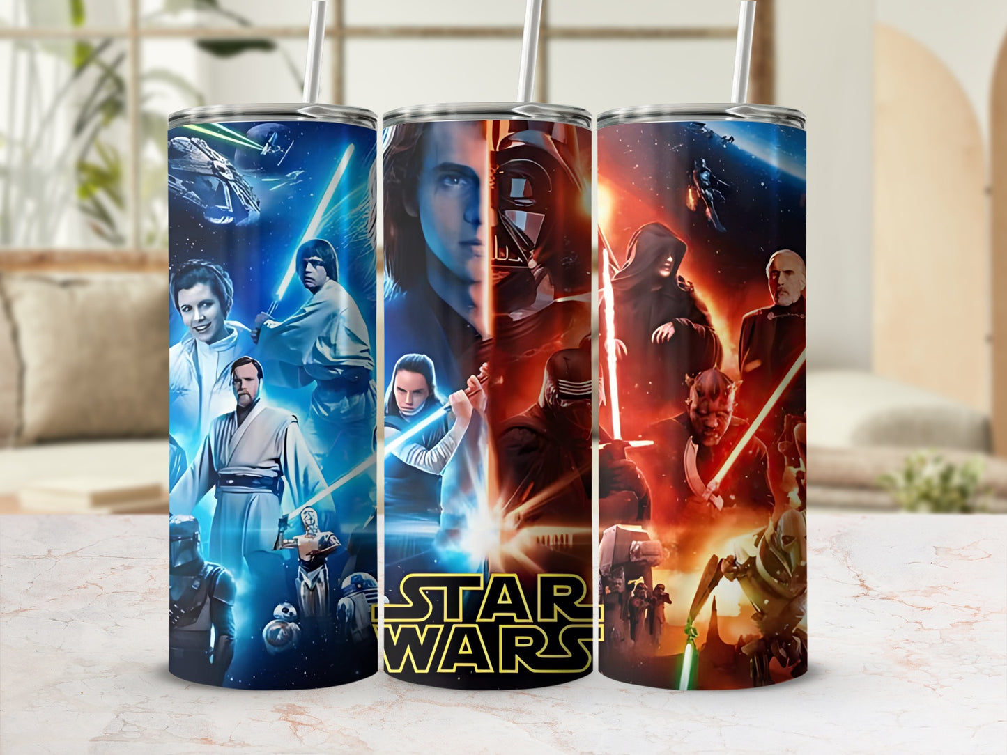 Star Wars Galactic Saga Heroes Villains Tumbler