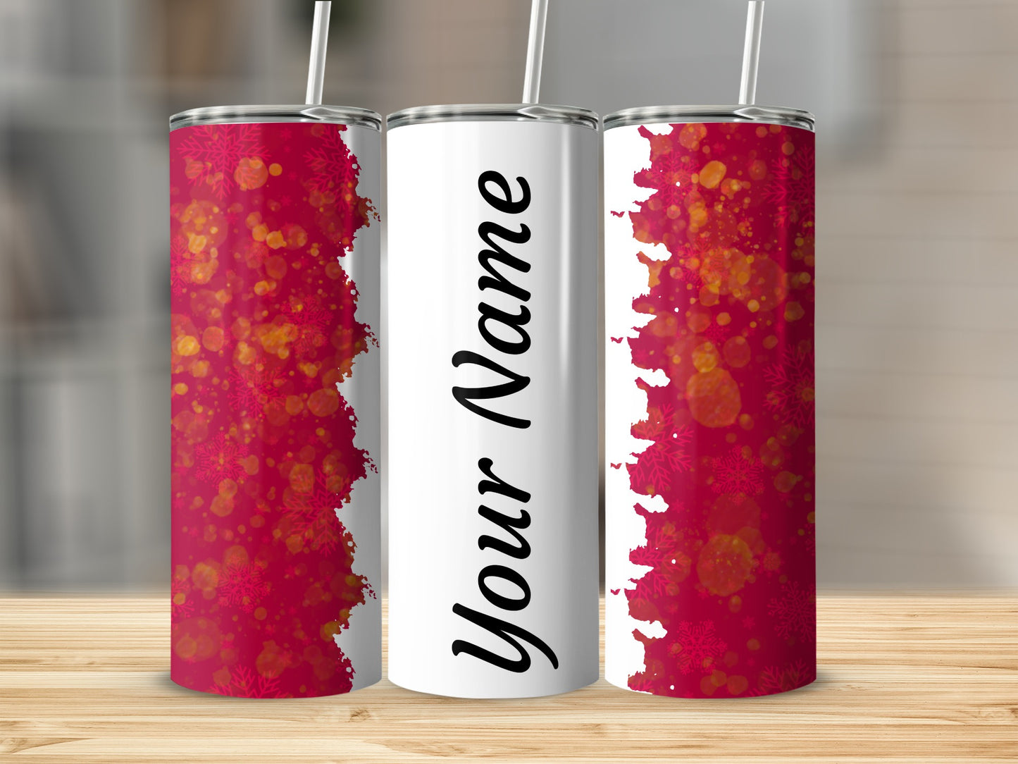 Customizable High-Quality Your Name Tumbler Flask