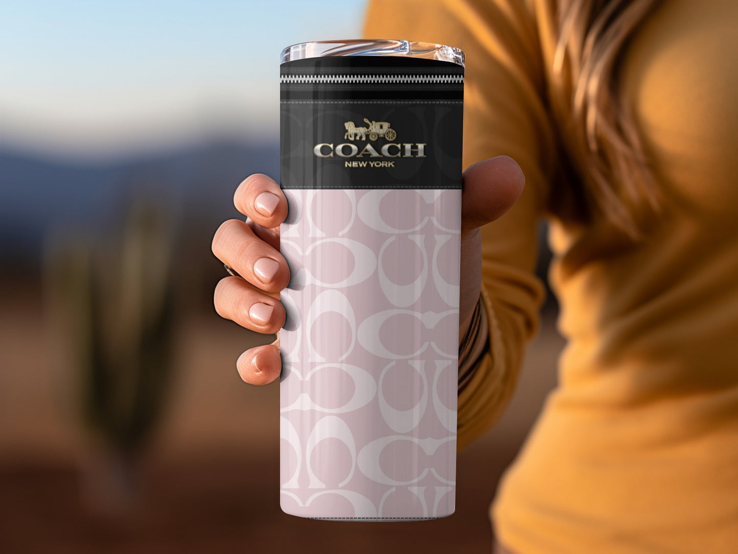 Stylish Coach New York Branded Insulated Tumbler Product
