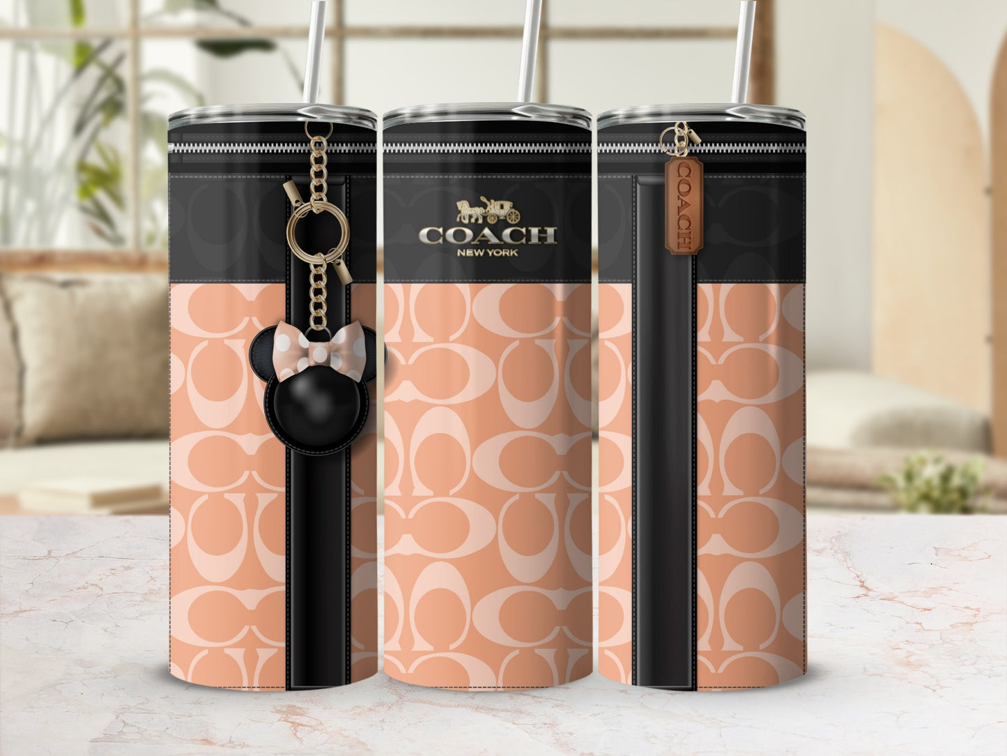 Stylish Coach New York Insulated Tumbler Cups