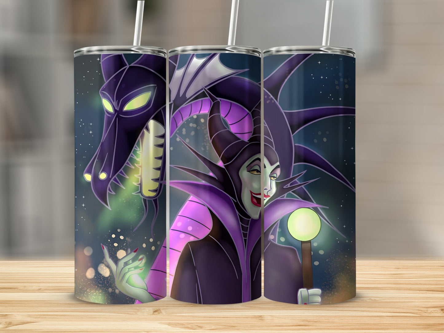 Enchanting Villain Character Themed Tumbler