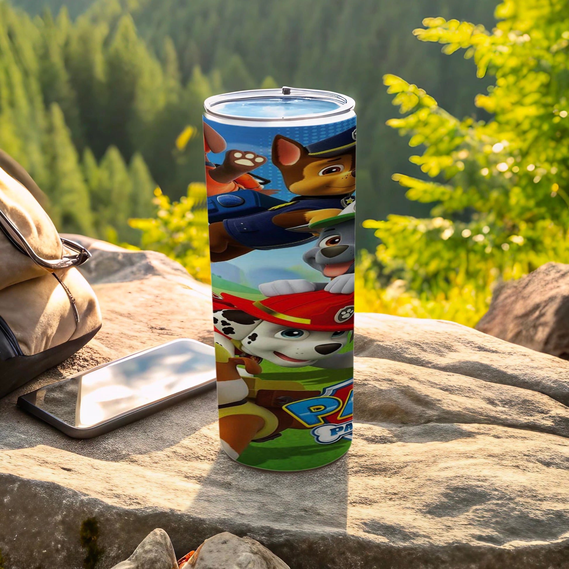 Colorful Paw Patrol Outdoor Adventure Tumbler