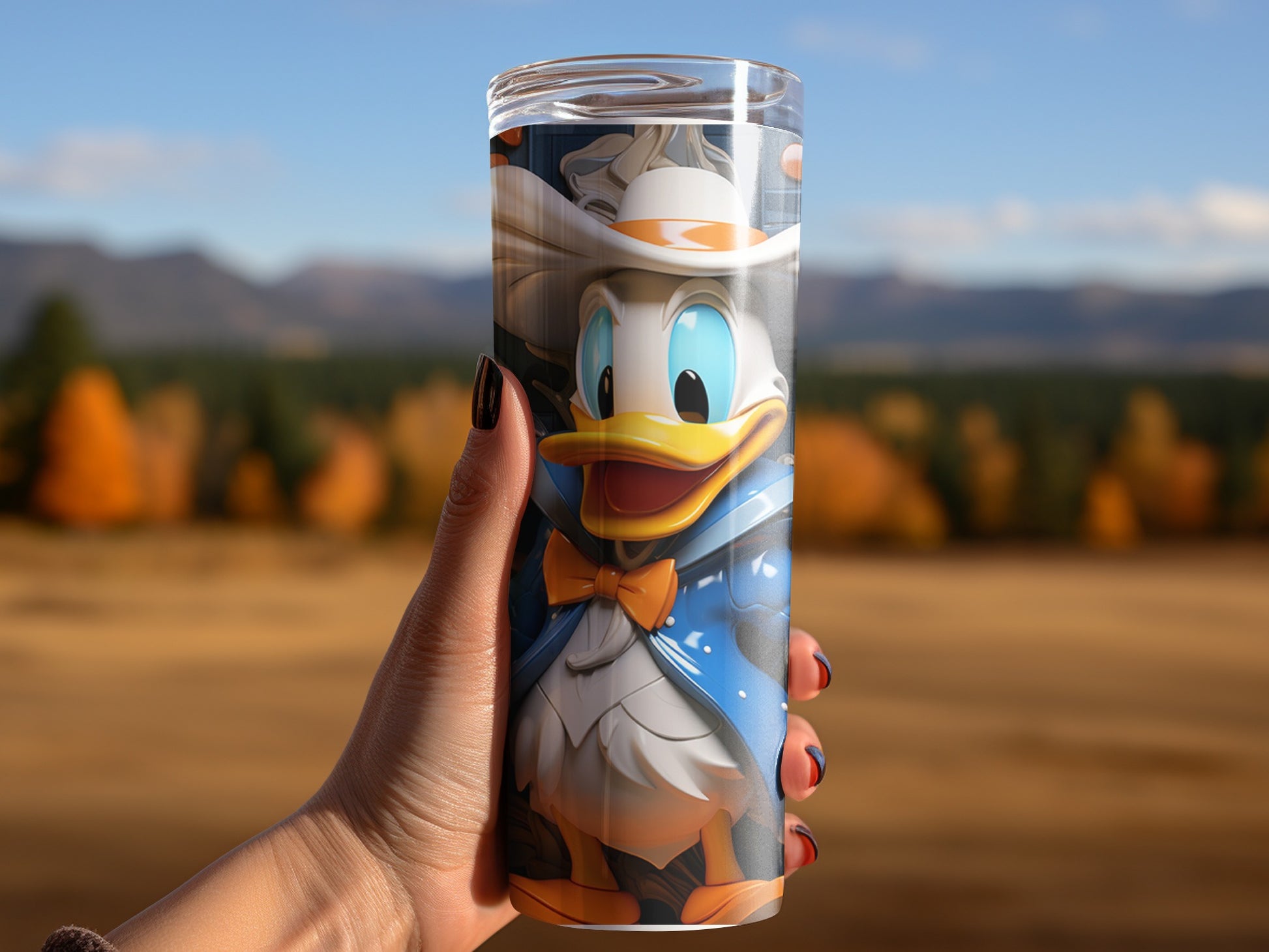 Fun Cartoon Character Insulated Travel Mug for Hot Beverages