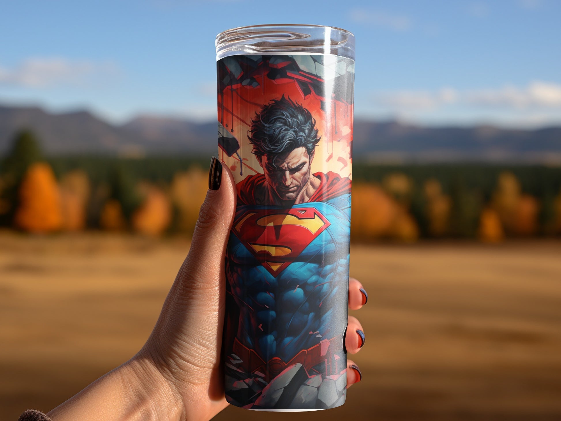 Superhero Inspired Travel Mug For Daily Use