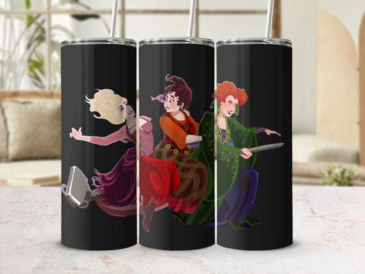 Witches Trio Characters Design Tumbler Product