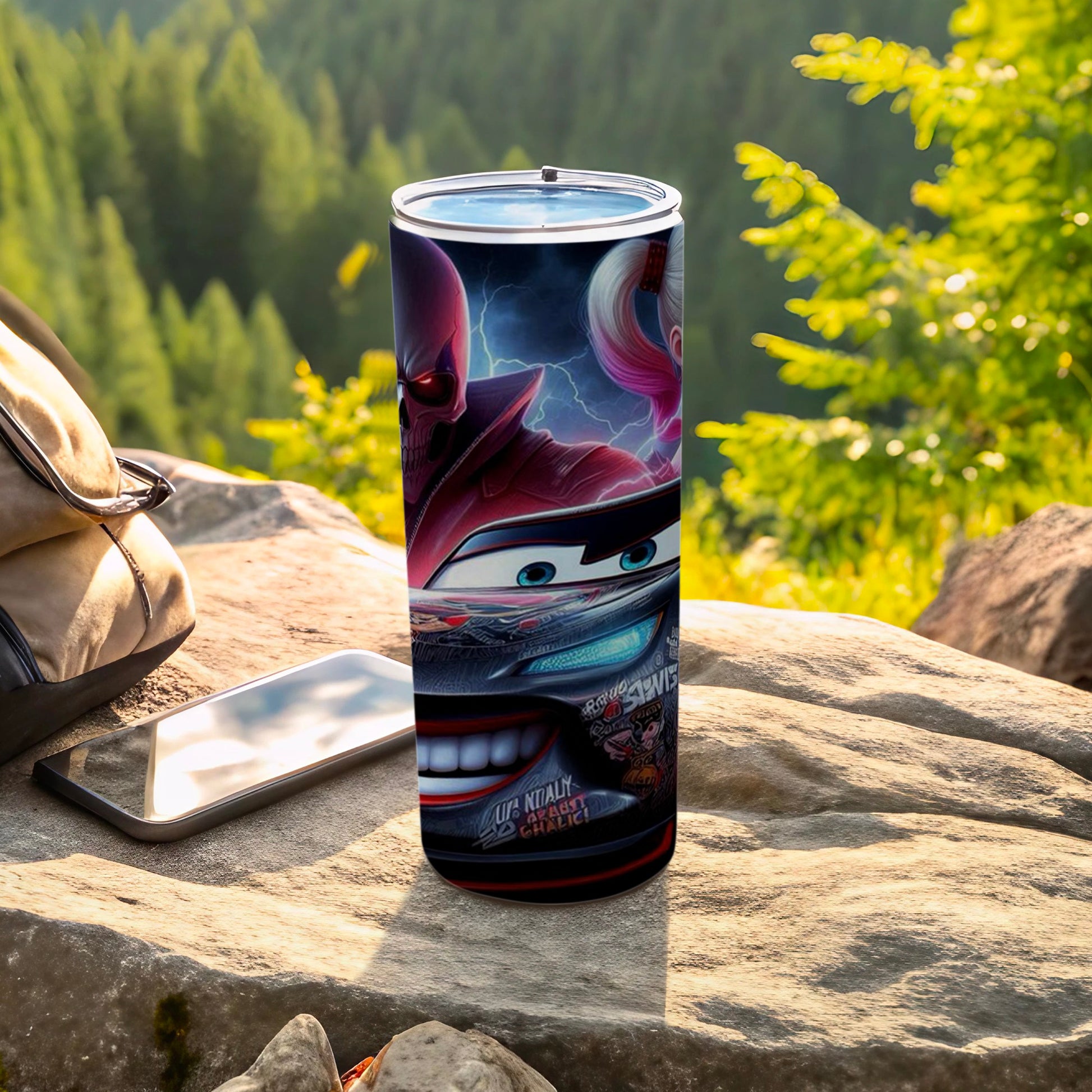 Lightning McQueen and Villains Tumbler Cup