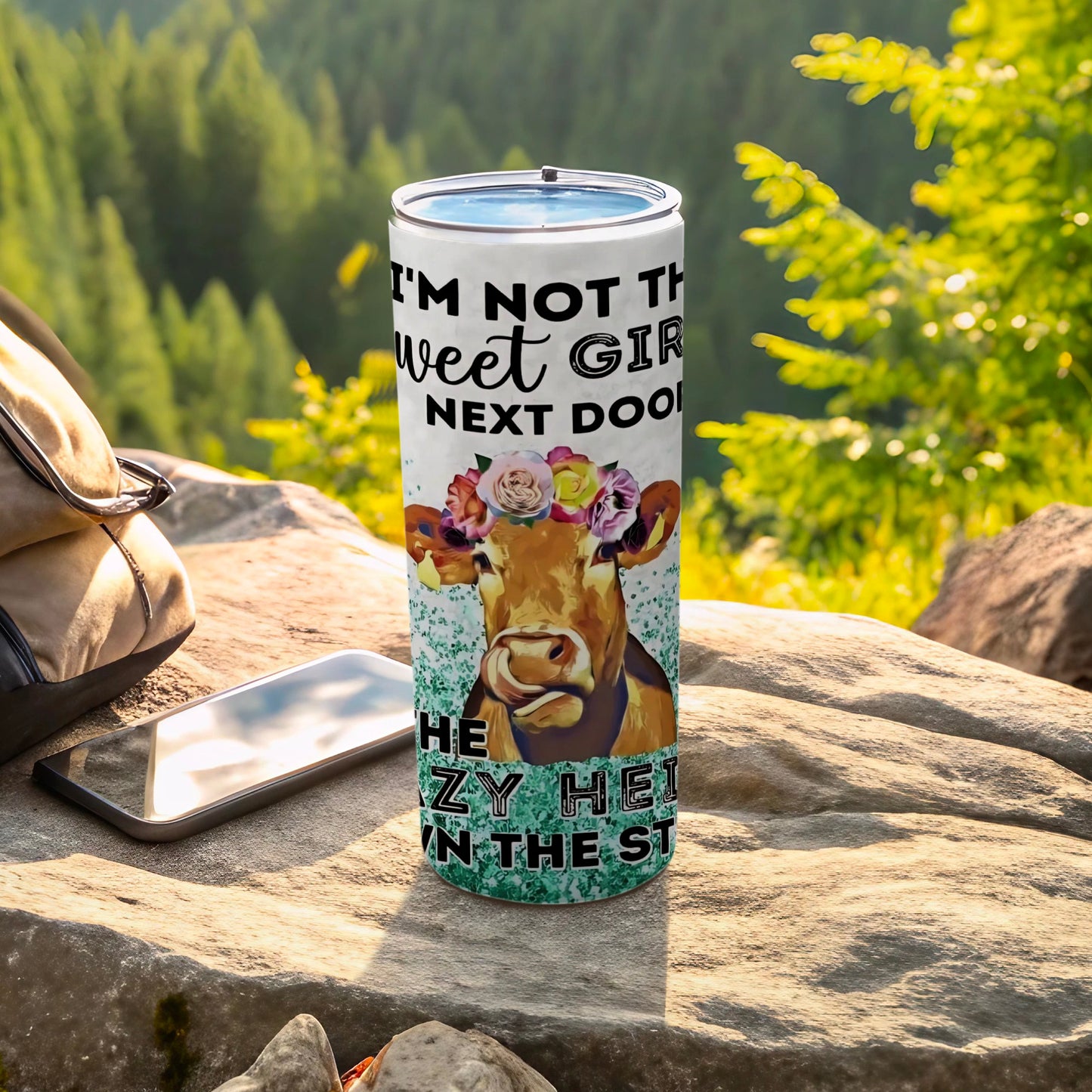 I'm Not the Sweet Girl Next Door Insulated Tumbler