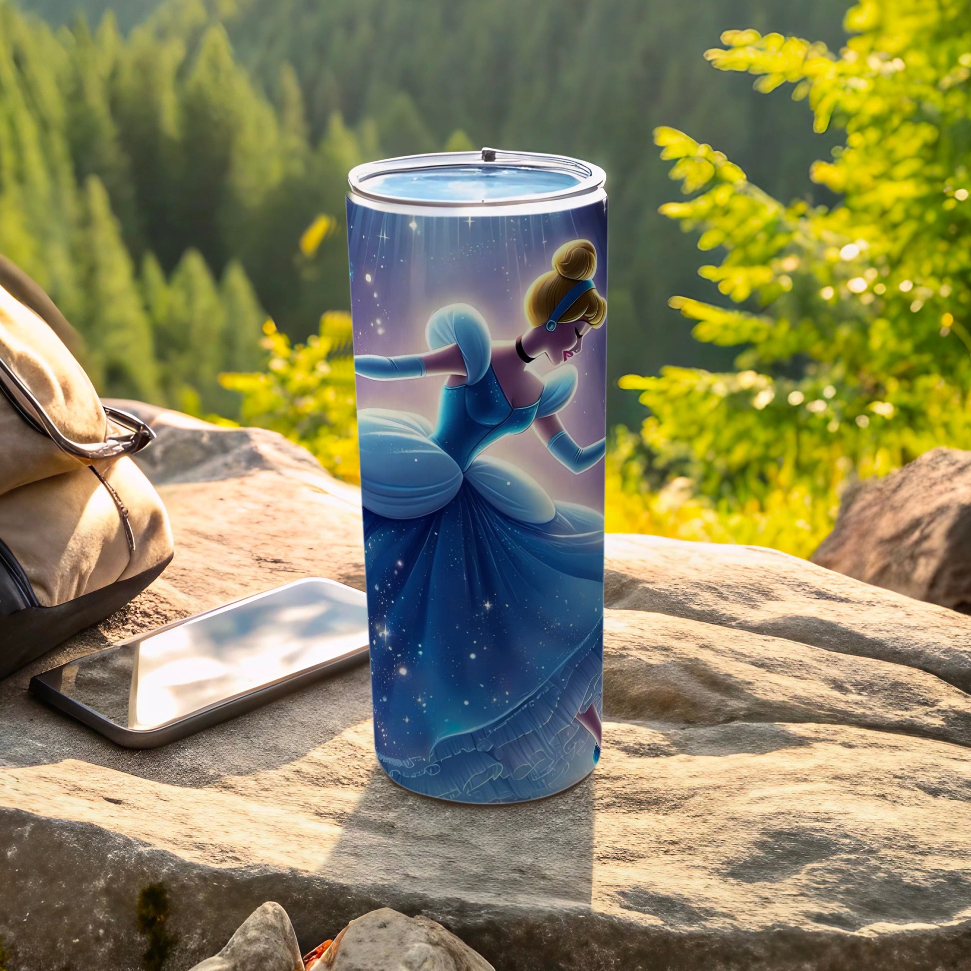 Cinderella Themed Insulated Tumbler for Outdoor Adventures