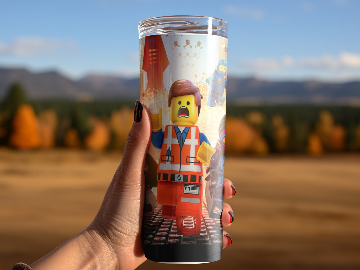 The Lego Movie 2 Characters Posing Together Tumblers