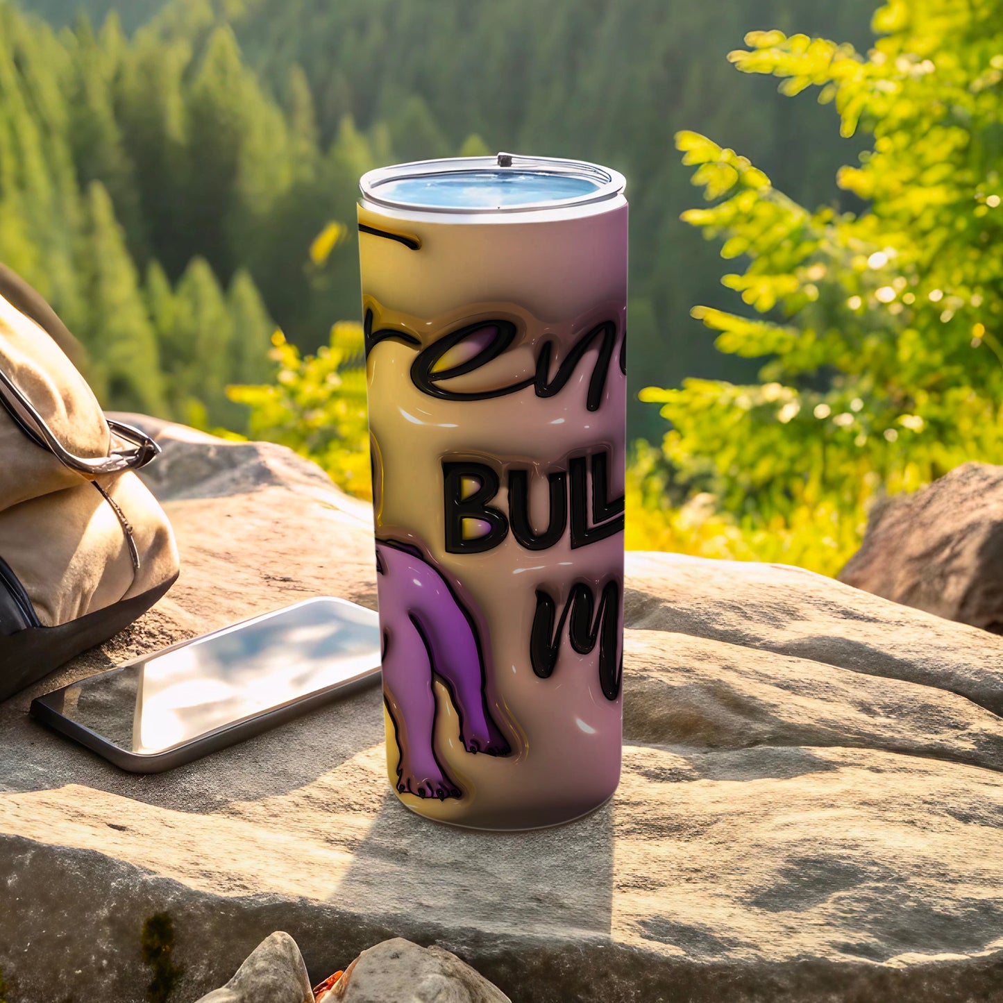 French Bulldog Mom design unique tumbler product type