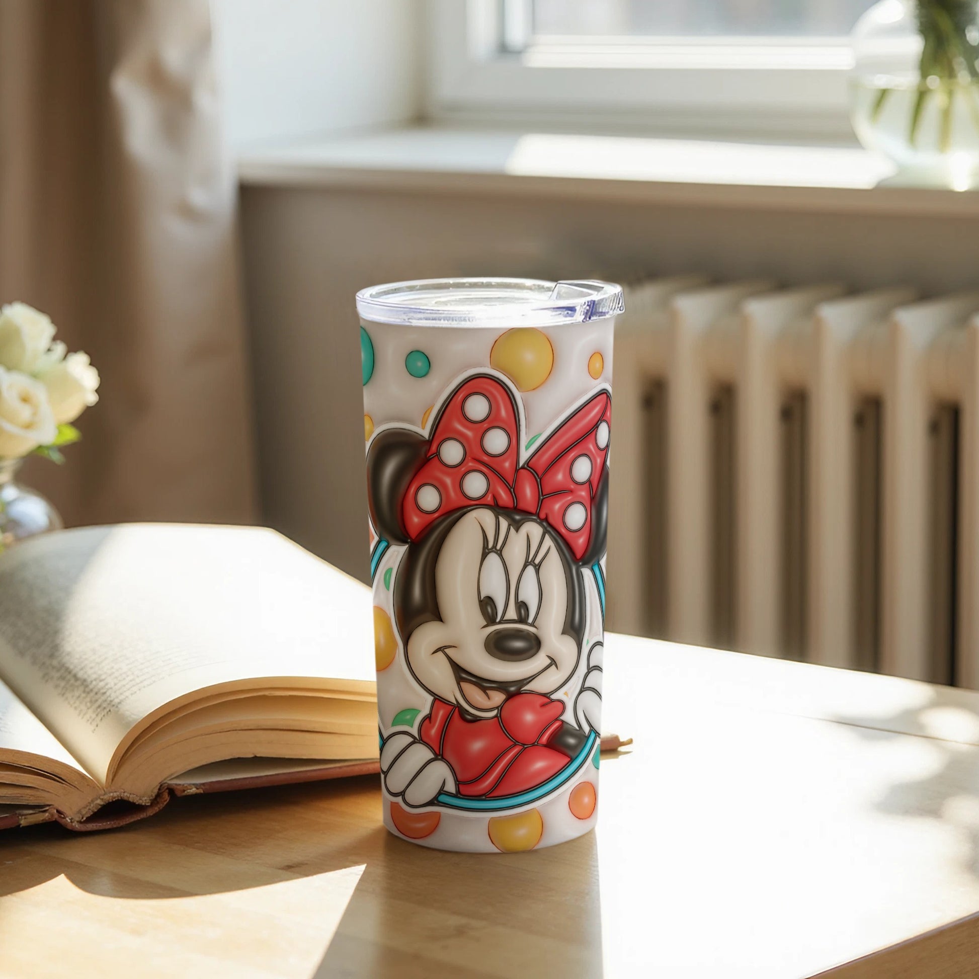 Cute Minnie Design Tumbler for Your Refreshing Drinks