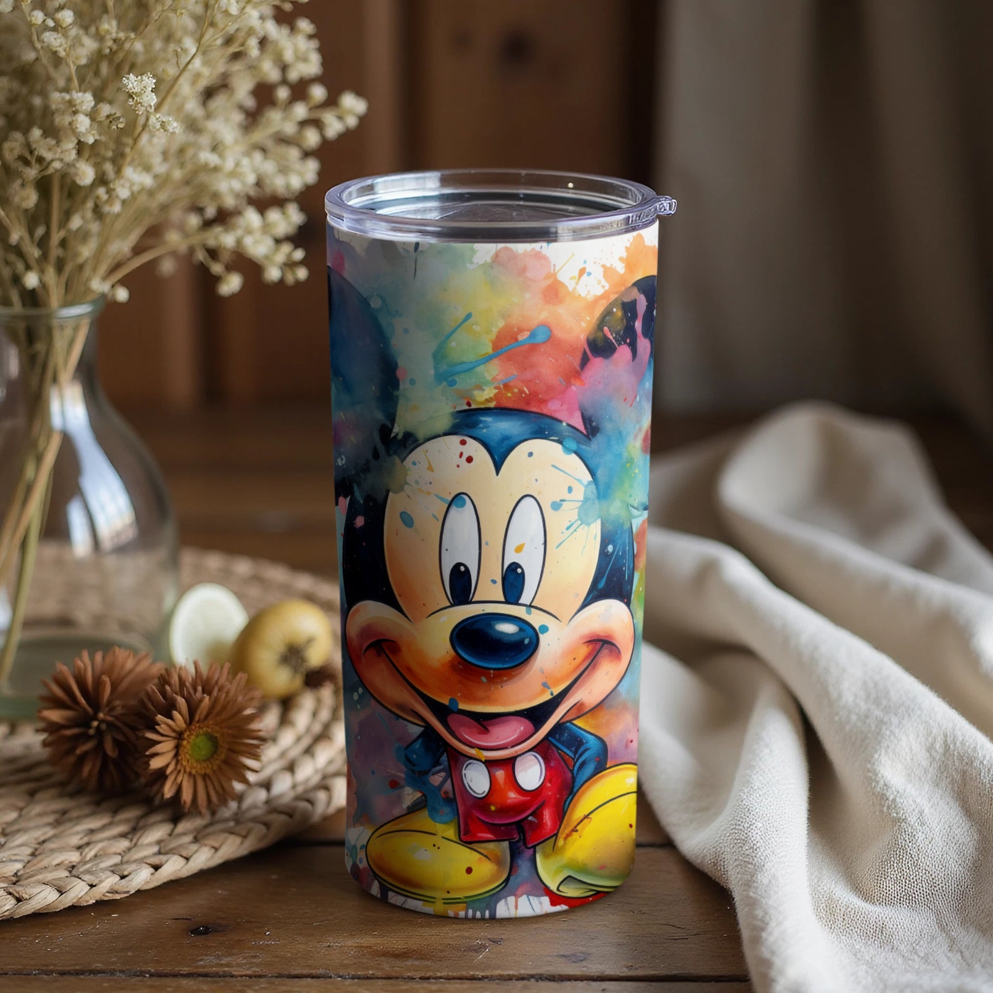 Colorful Cartoon Character Insulated Tumbler