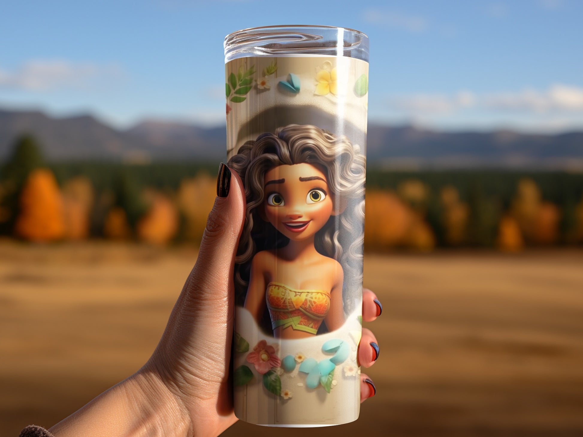 Colorful Character Design Tumbler for Everyday Use