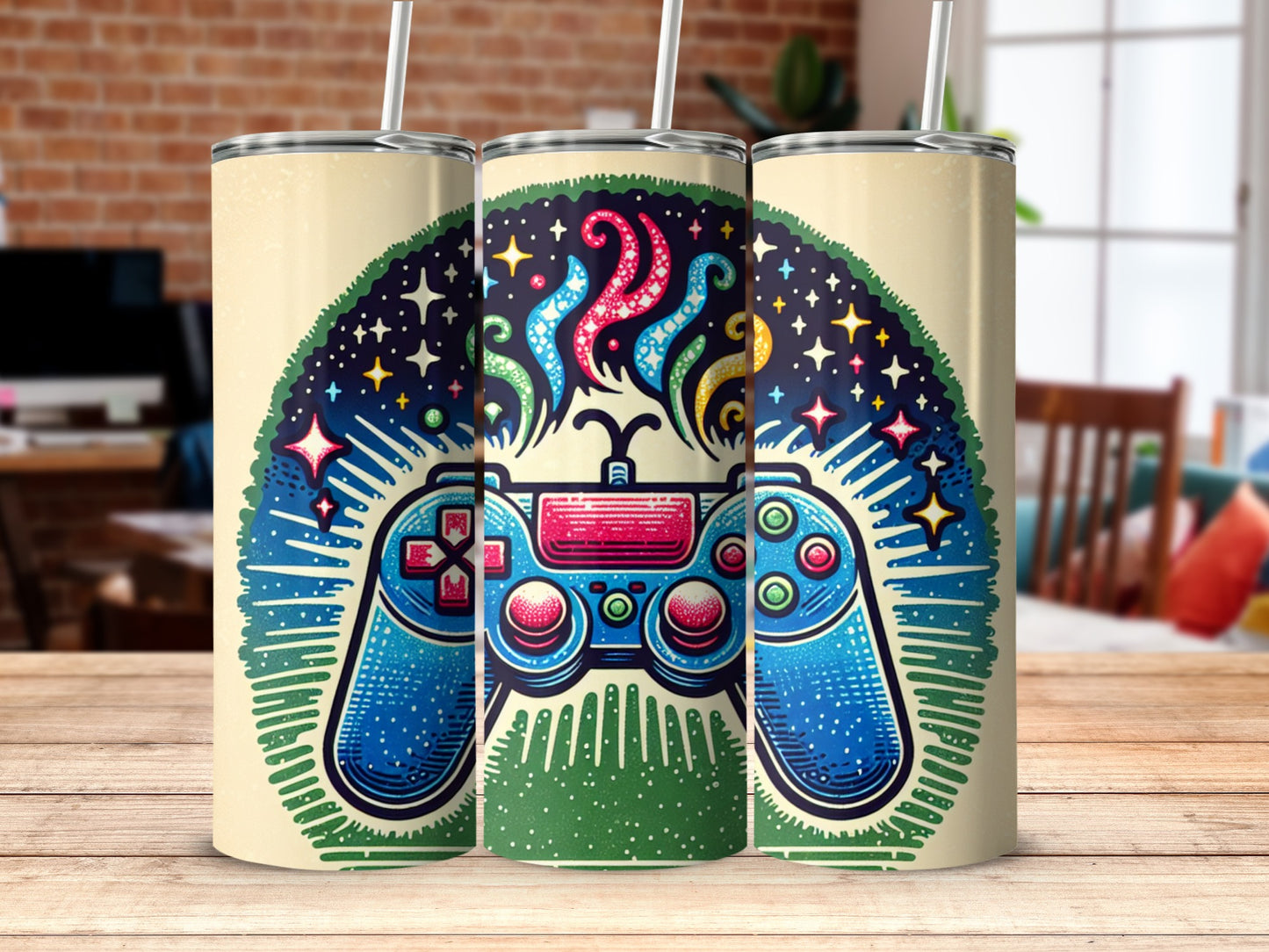 Colorful Retro Game Controller Design product