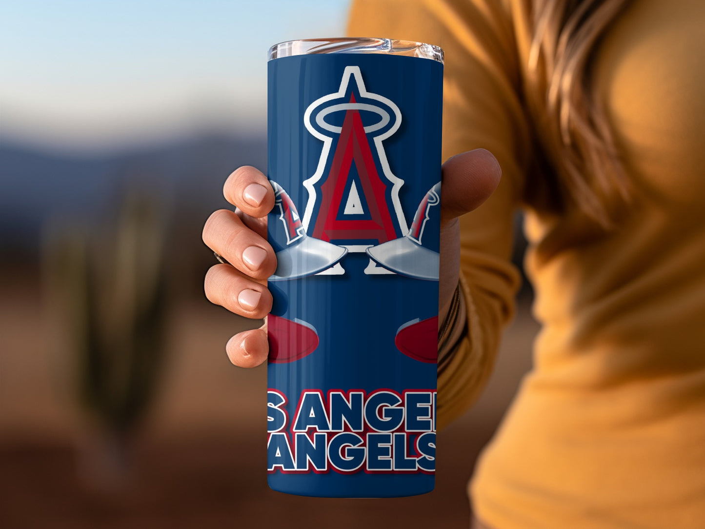 Los Angeles Angels Baseball Helmets With Stars Tumblers