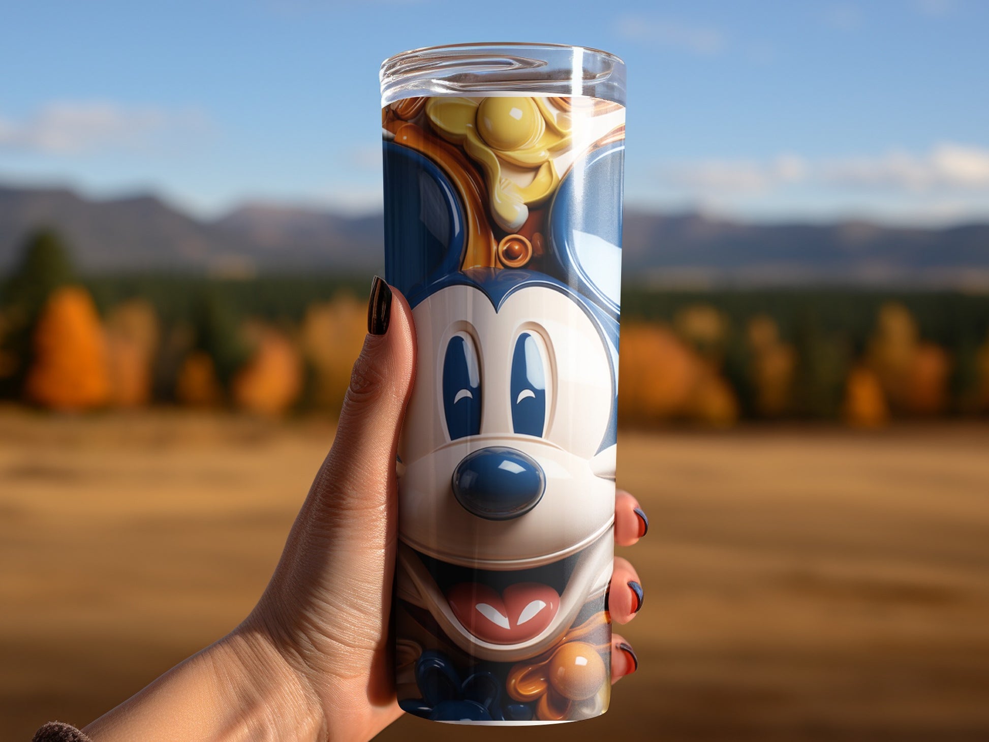 Mickey Mouse Smiling Novelty Drinkware for Fans
