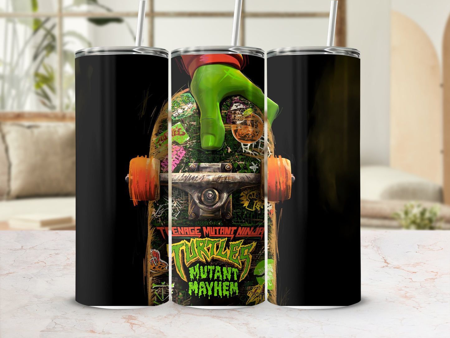 Teenage Mutant Ninja Turtles Mutant Mayhem tumbler