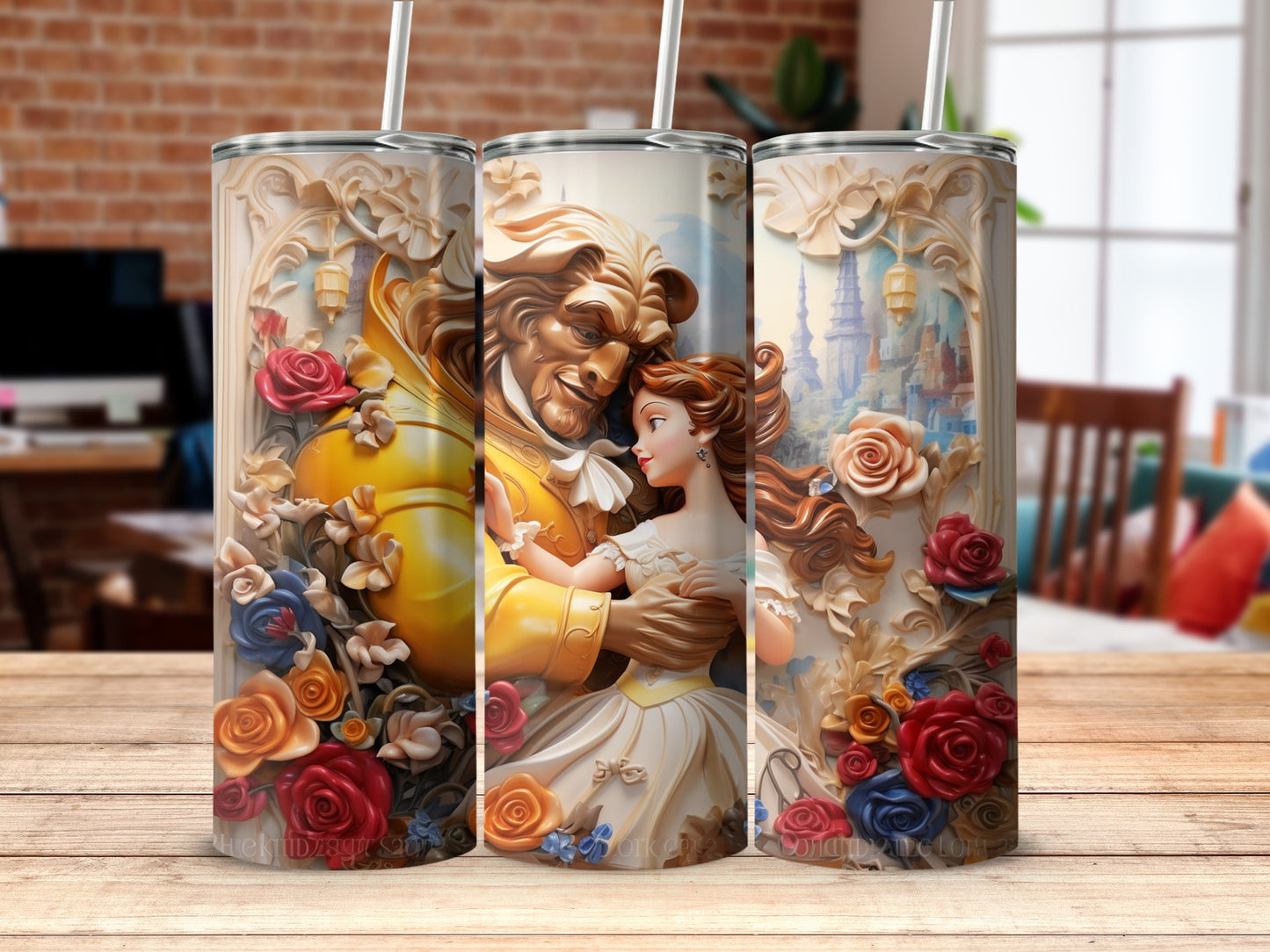 Enchanting Beauty and the Beast Tumbler for All Ages