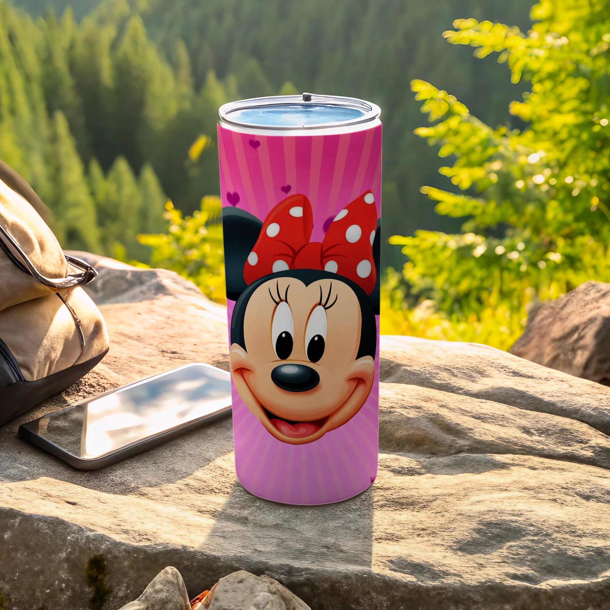 Adorable Minnie Mouse Design Insulated Tumbler