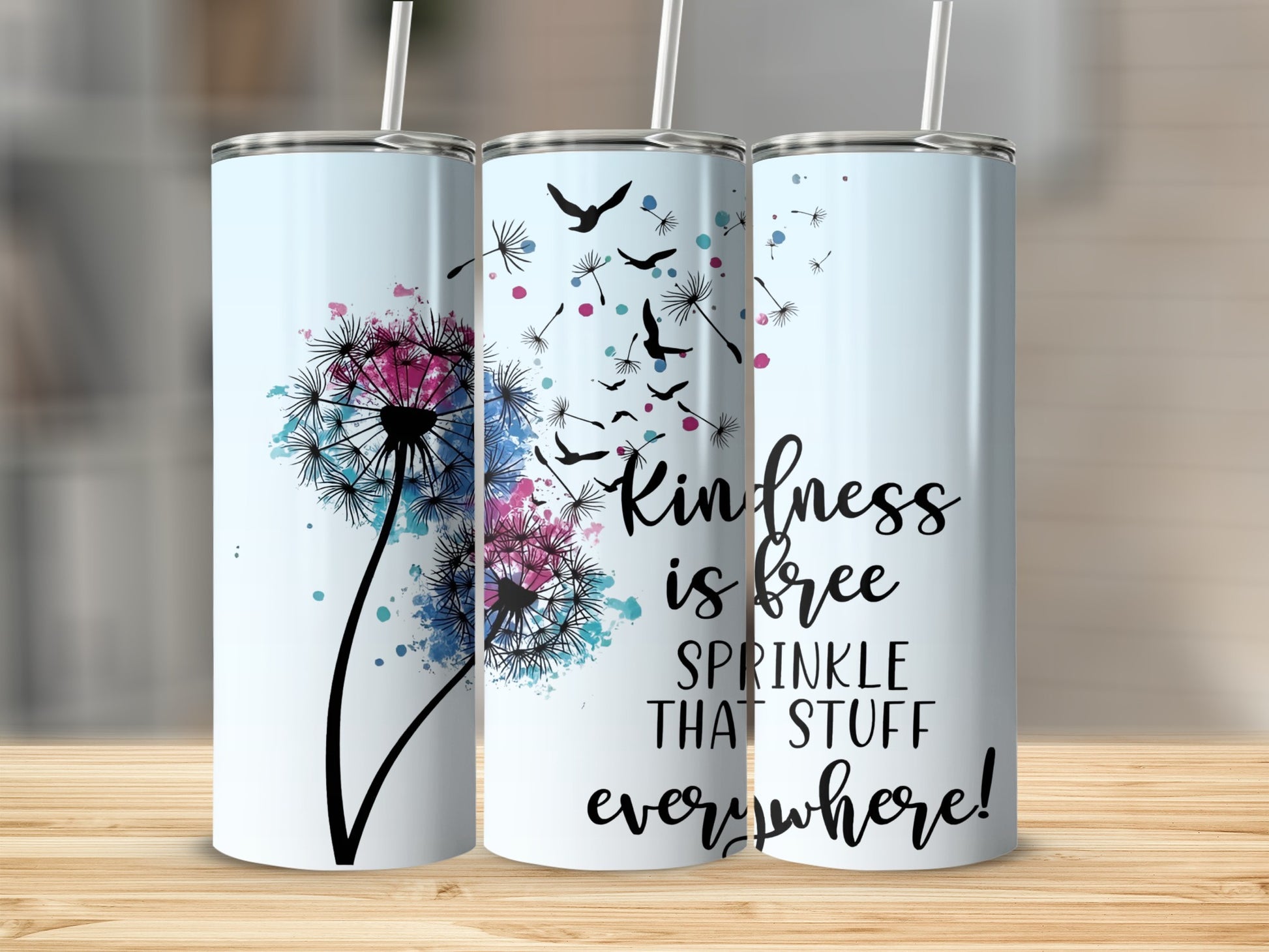 Kindness Is Free Sprinkle That Stuff Everywhere tumbler