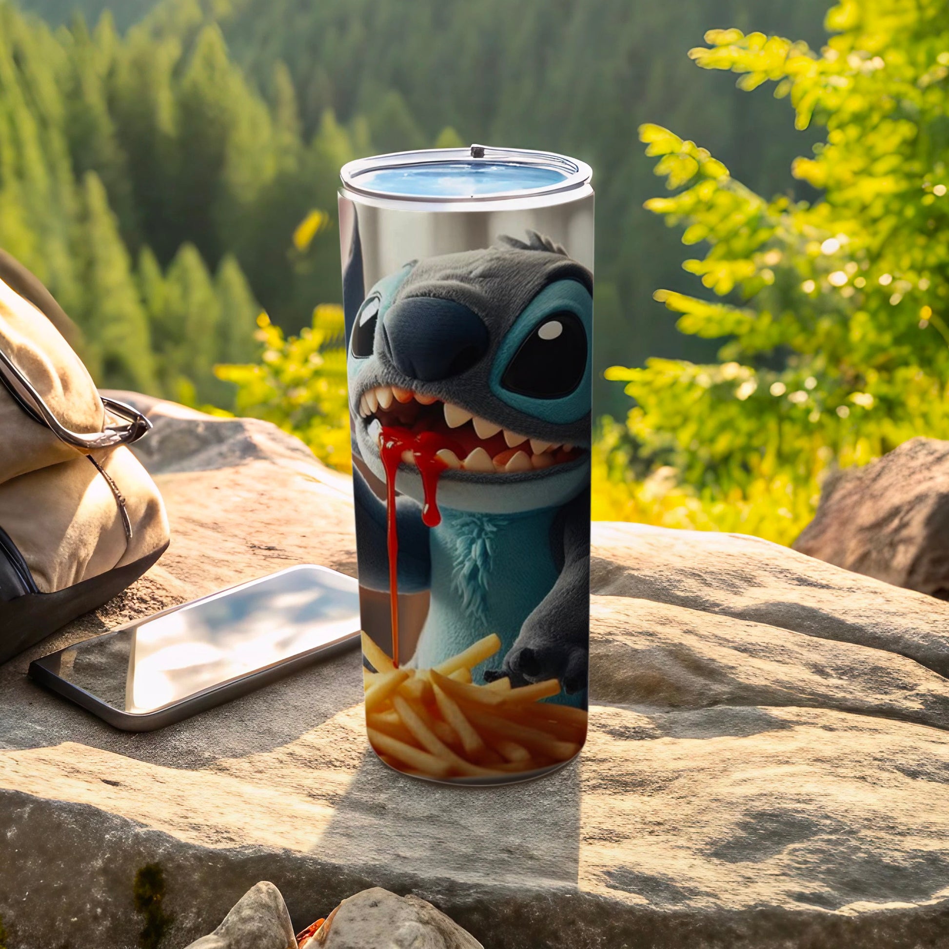 Fun Cartoon Character Drinking Tumbler with Cute Design