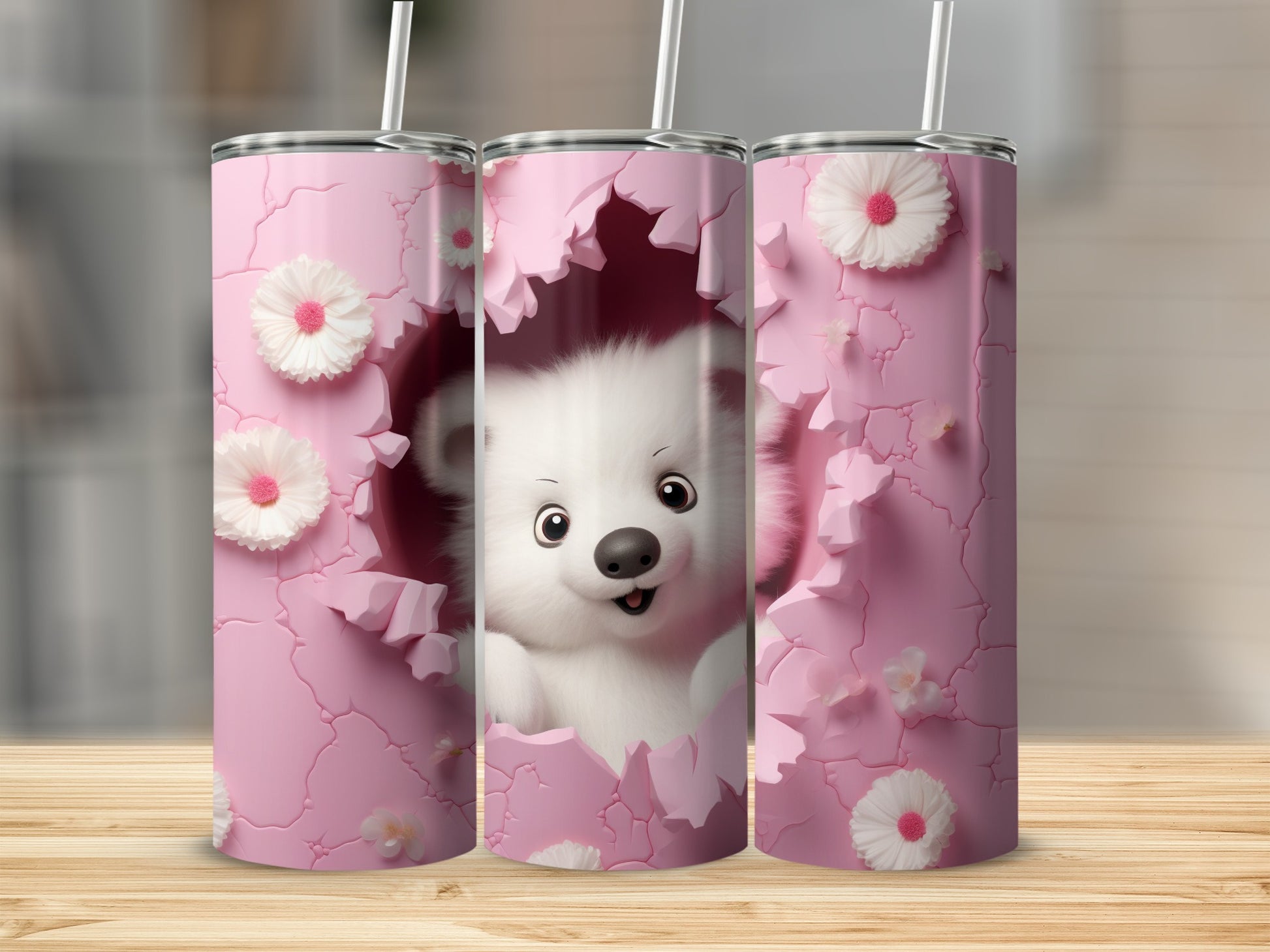 Cute White Puppy Pink Cracked Wall Floral Happy Design product type
white puppy
cute animal
pink design
cracked art
floral pattern
happy puppy
adorable pet
daisy flowers
broken effect
whimsical decor
cartoon style
playful creature
baby animal
unique print
sweet design
aesthetic art
spring theme
kids room
nursery decor
gift idea