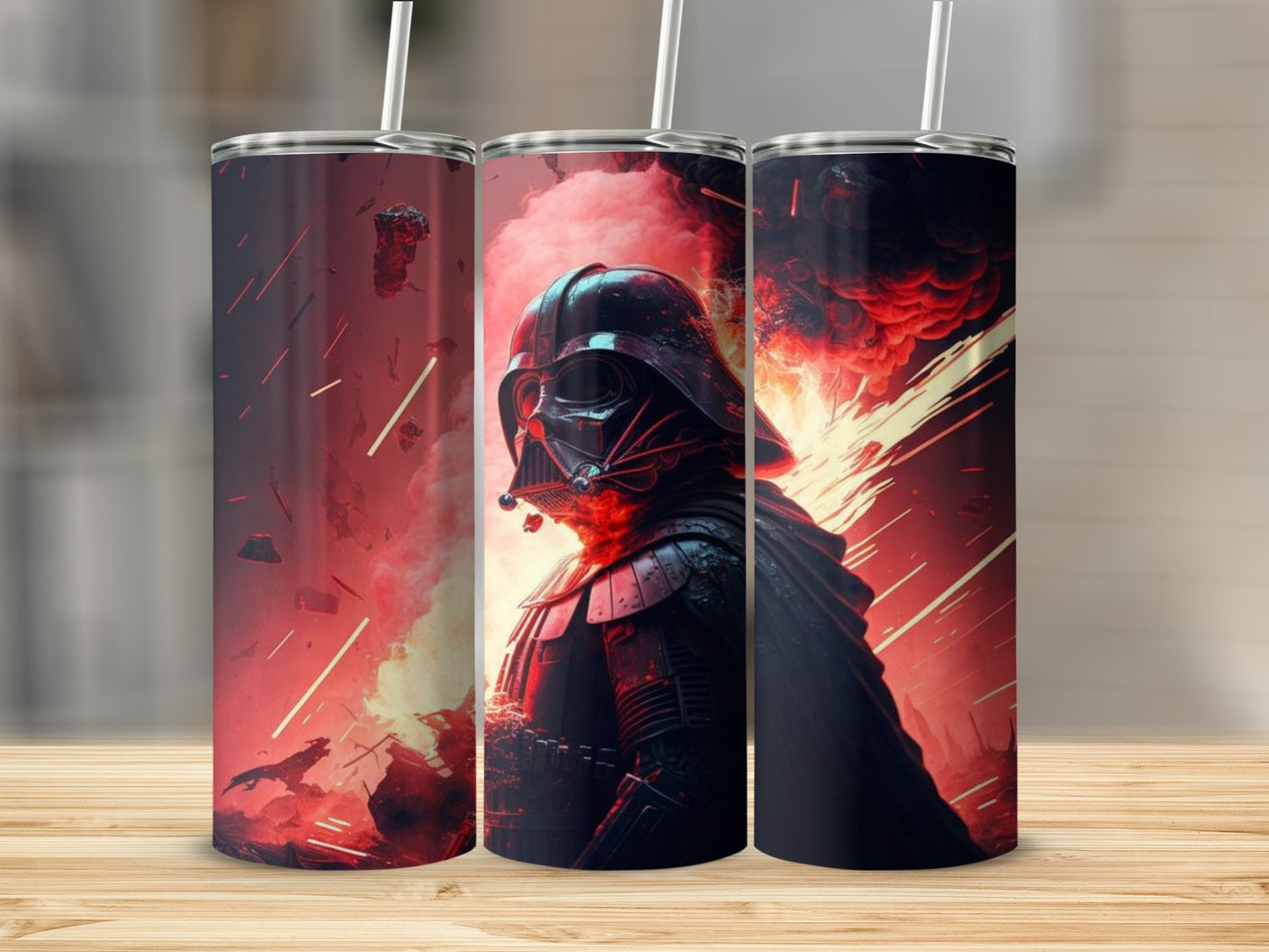 Dark Lord Galactic Battle Red Smoke Tumbler product type