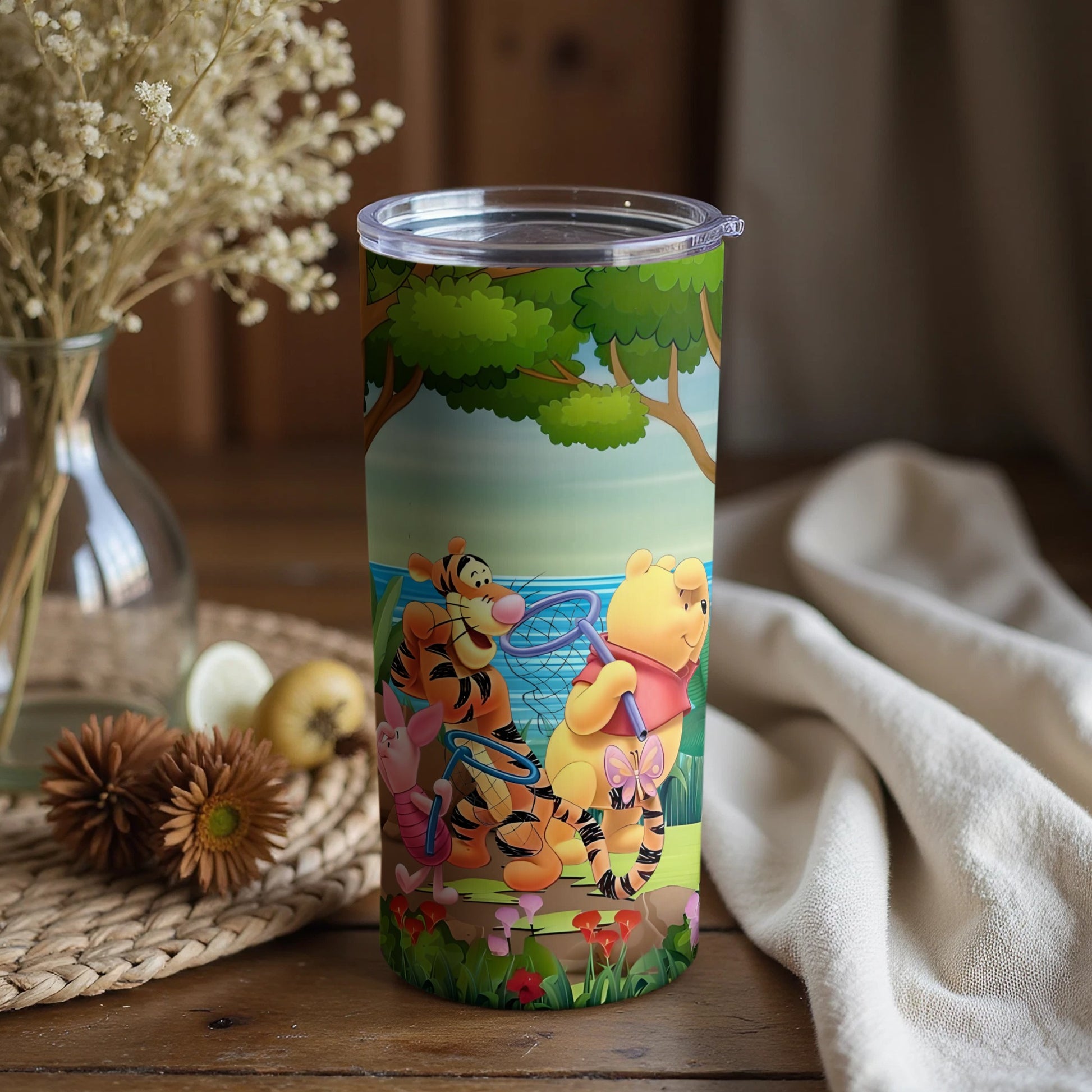 Winnie the Pooh and Friends Tumbler with Lid