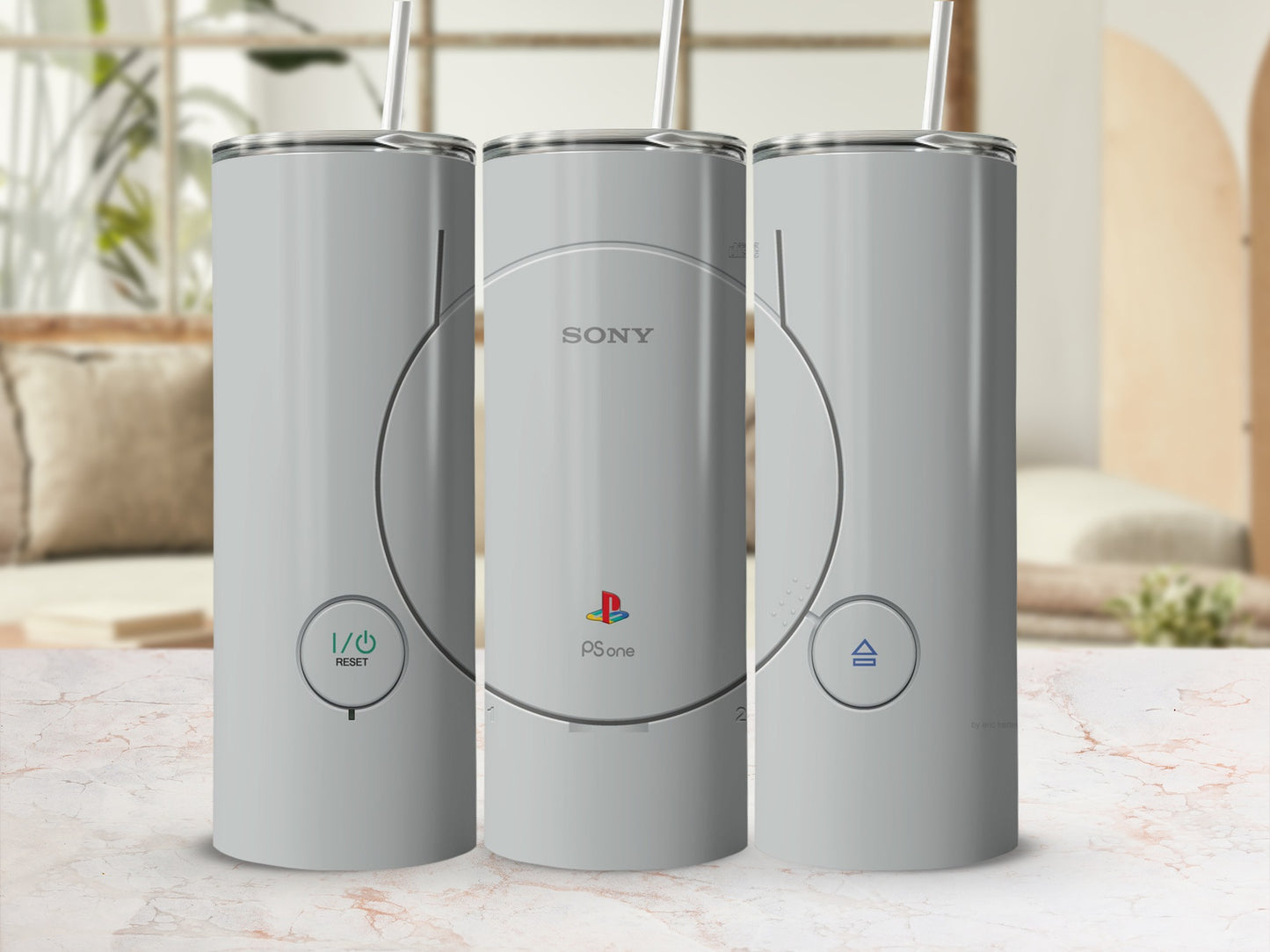 SONY PlayStation PS one Grey Gaming Console Design product type