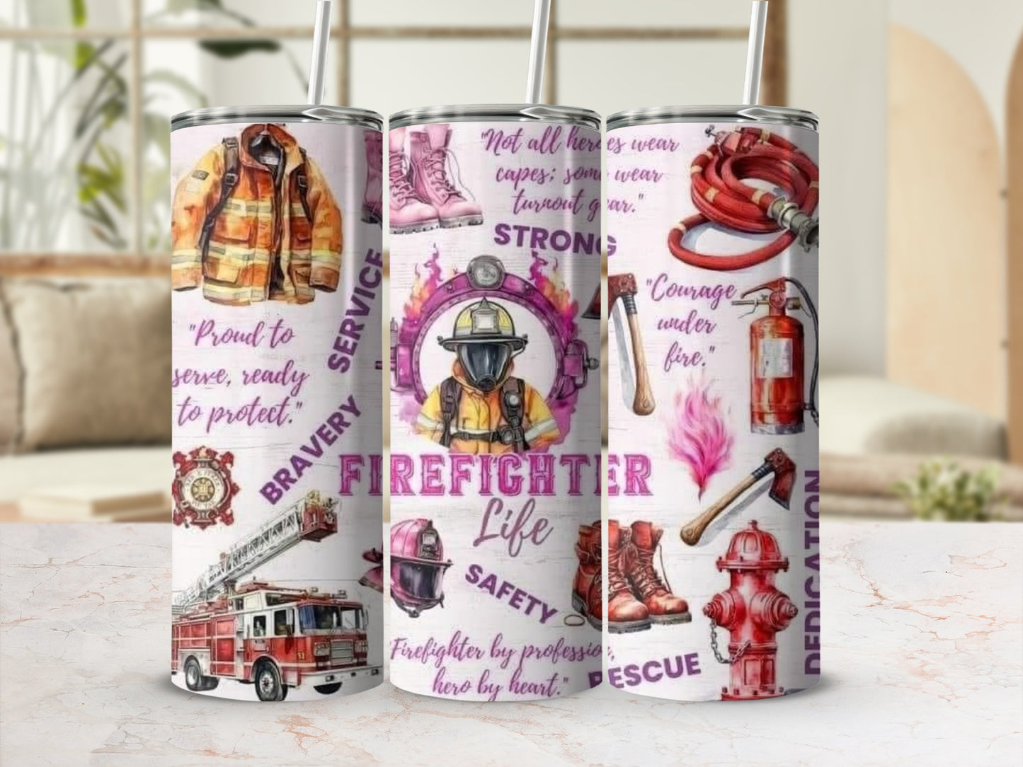 Firefighter Life Safety Rescue Bravery Service product