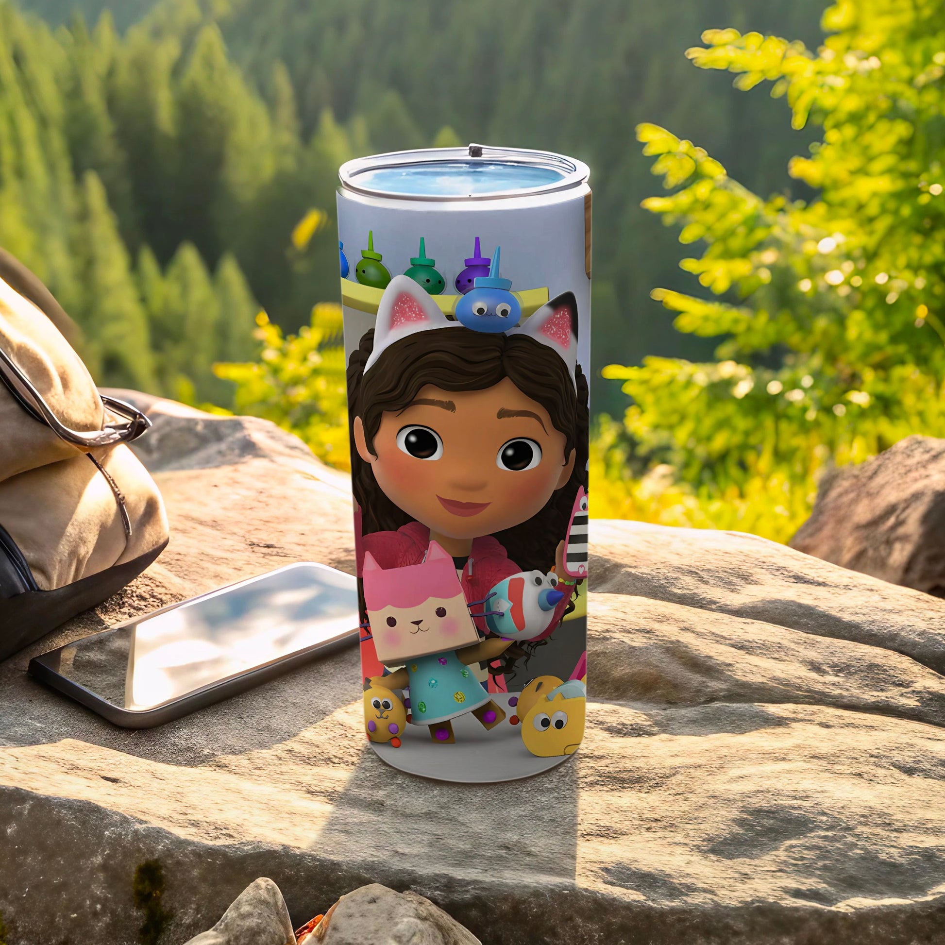 Cute Cartoon Character Insulated Tumbler for Kids