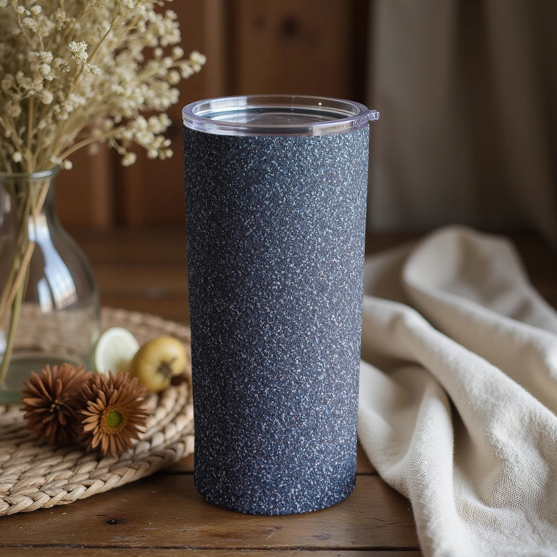 Granite-Texture Insulated Travel Tumbler Product